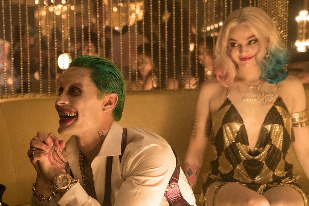 Ảnh: Harley Quinn và Joker trong cut scene từ "Suicide Squad" (2016)