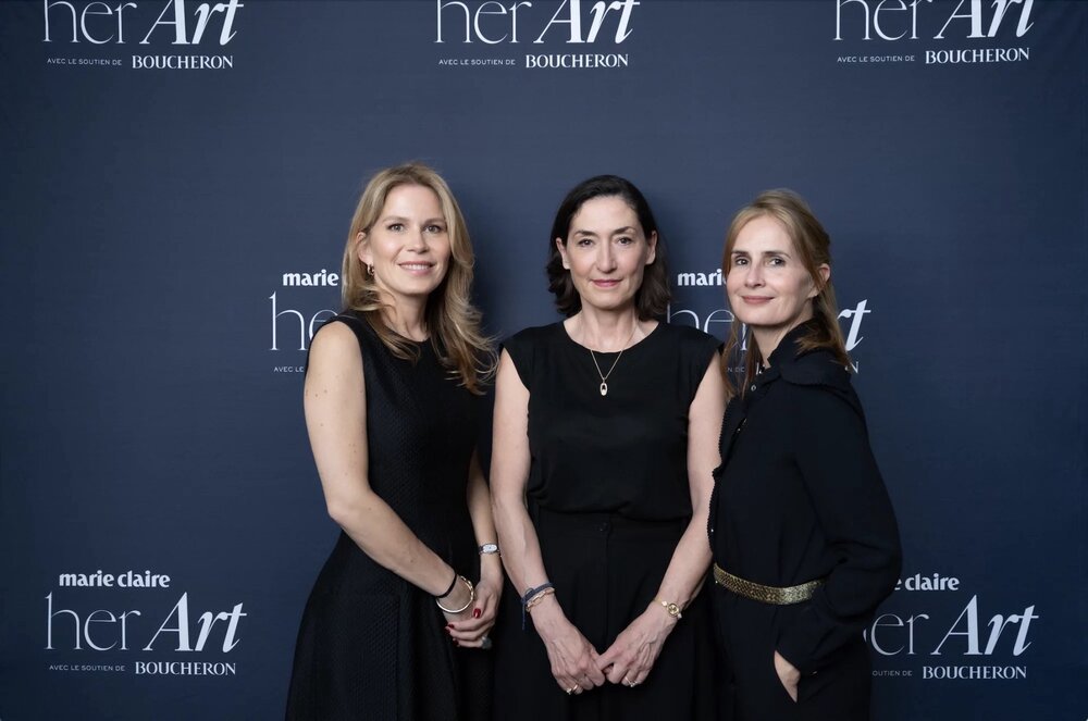 Marie Claire hợp tác cùng hội chợ nghệ thuật đương đại Art Paris, với sự đồng hành của nhà kim hoàn Boucheron, ra mắt giải thưởng Her Art