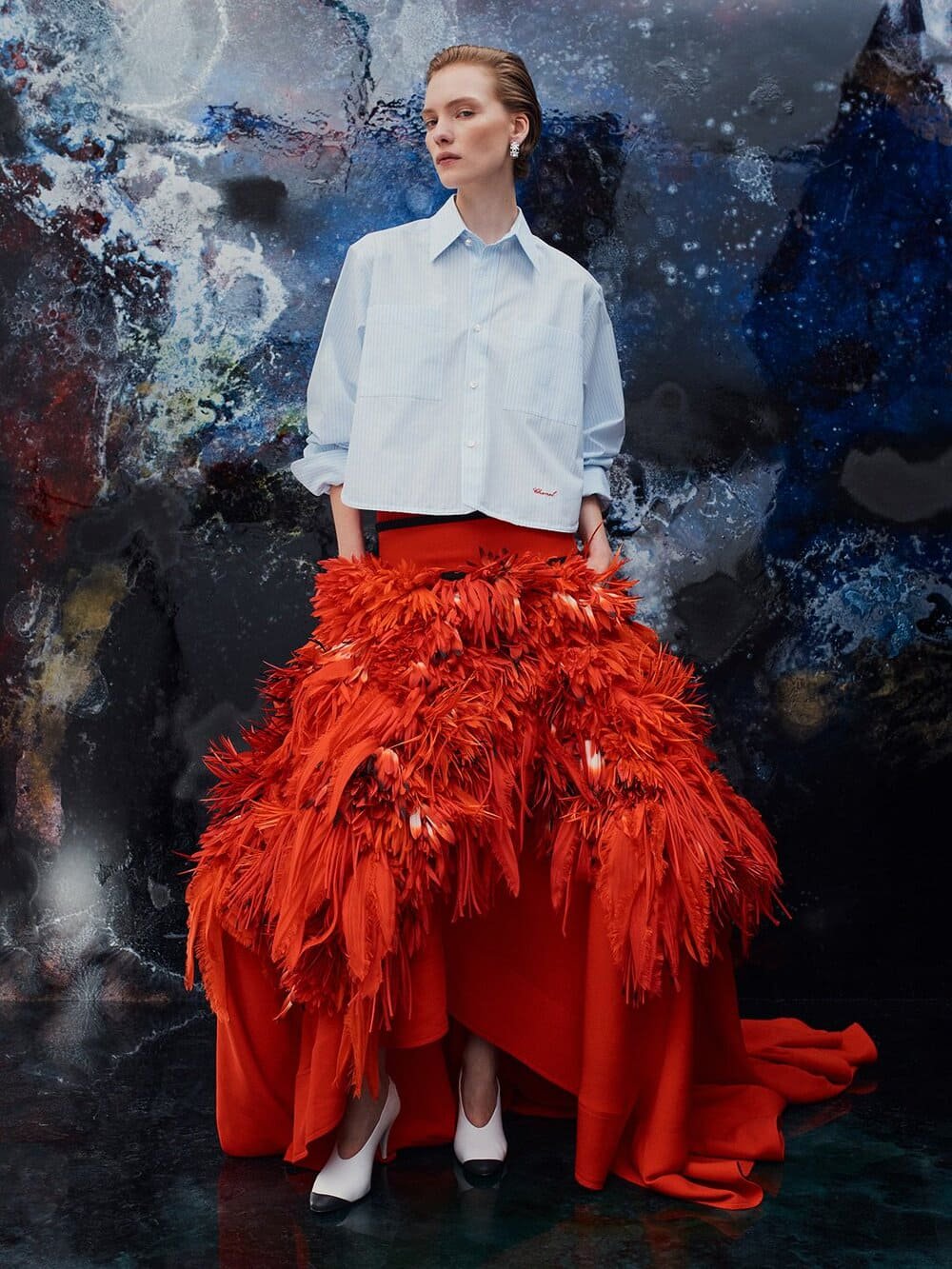 Hinh anh Paris Fashion Week Xuân Hè 2026: Vì sao thế giới vẫn say mê thập niên 80? 15