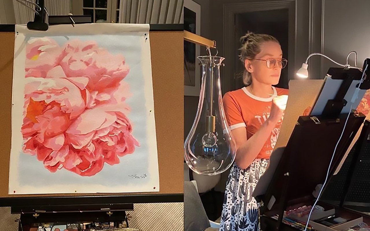 Hinh anh Sharon Stone: Màn tái xuất rực rỡ với điện ảnh và hội họa 6