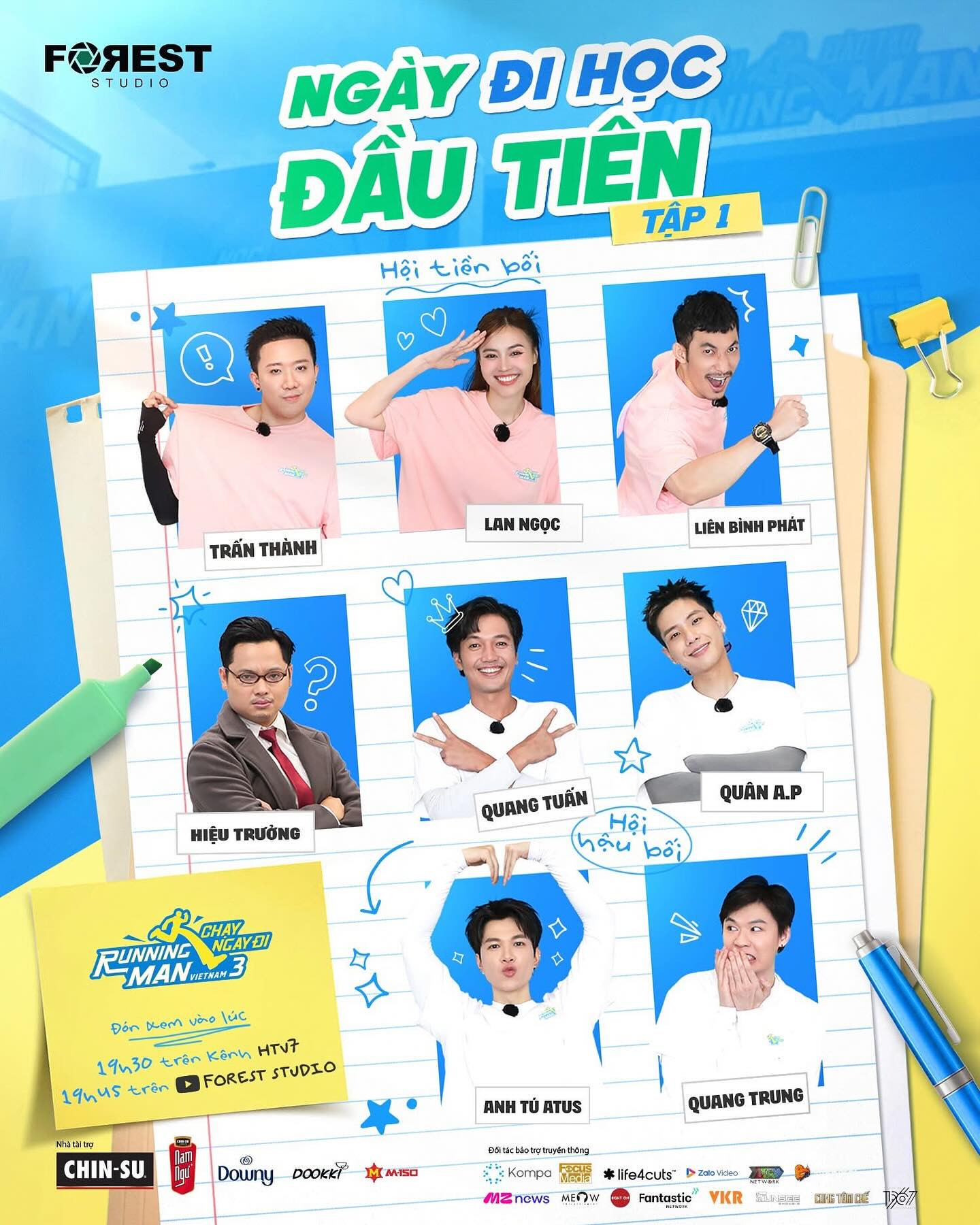 Liên Bỉnh Phát trở lại điện ảnh và showbiz là thành viên trong đội hình chính thức của