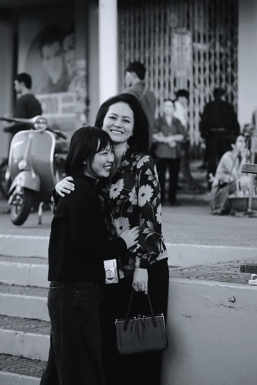 Nữ diễn viên Đỗ Thị Hải Yến trong phim Quán Kỳ Nam với tạo hình của Kỳ Nam tại một bối cảnh quay ở Đà Lạt. Ảnh: Facebook/@haiyen.dothi.73