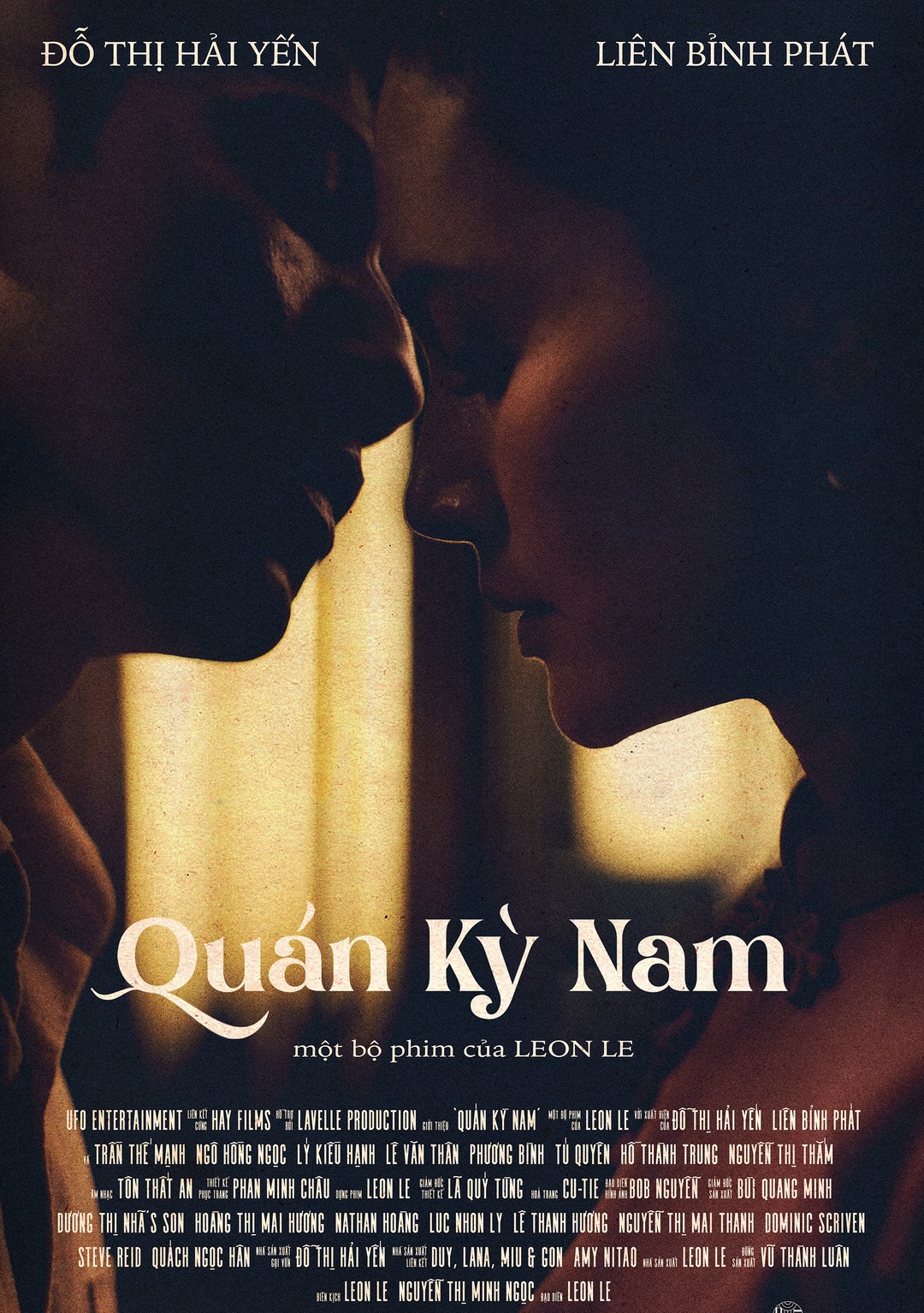 Đỗ Thị Hải Yến và Liên Bỉnh Phát khắc họa những rung động tinh tế, chừng mực. Ảnh: Facebook/quankynam