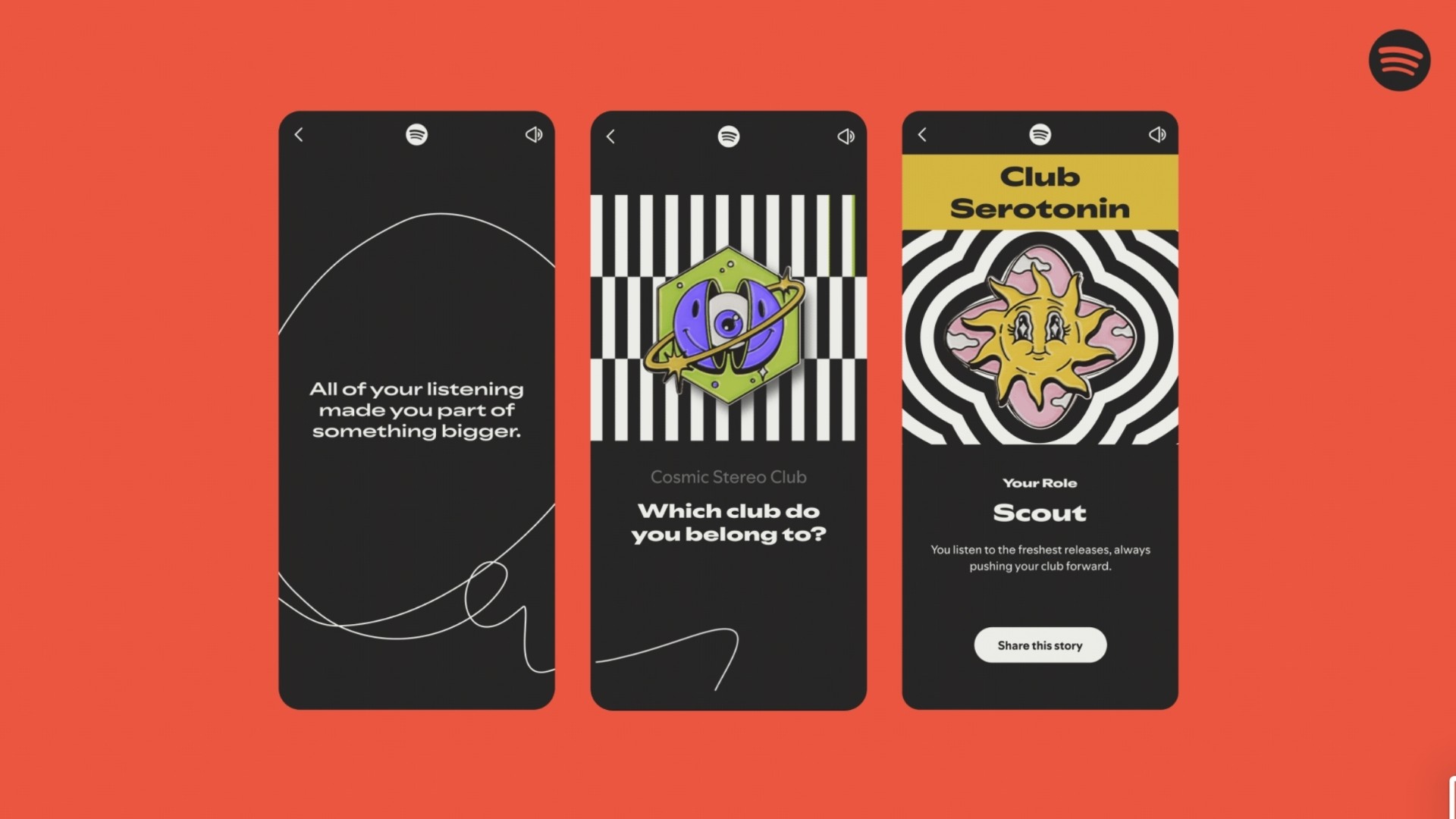 Điểm thú vị ở Spotify 2025 Wrapped: Clubs: Nơi bạn tìm thấy sự “thuộc về” trong âm thanh