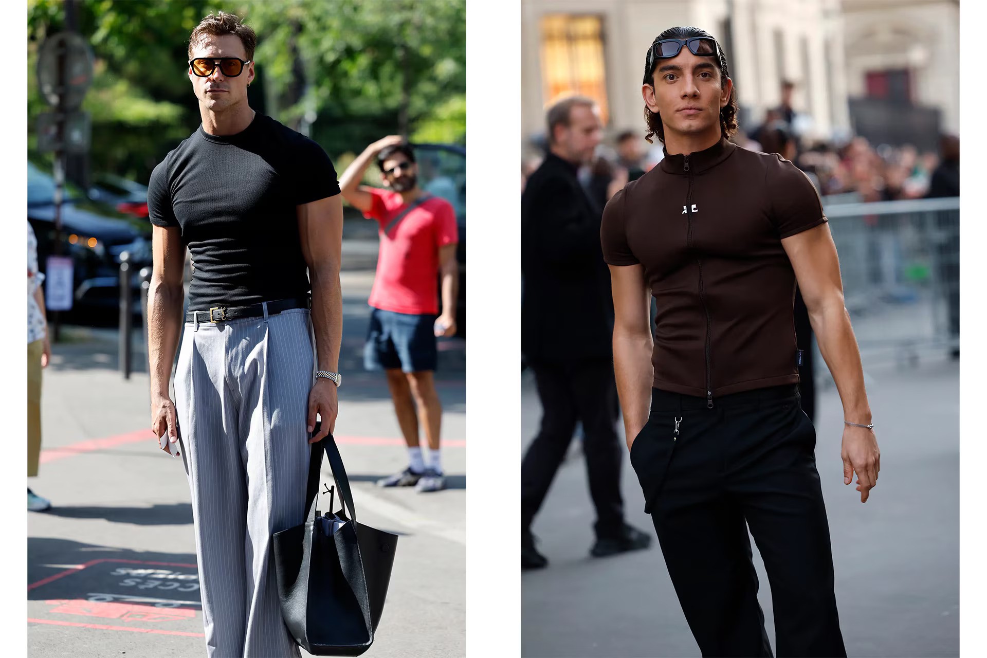 Hinh anh Phom dáng ôm sát và sự dịch chuyển thẩm mỹ trong thời trang nam 2