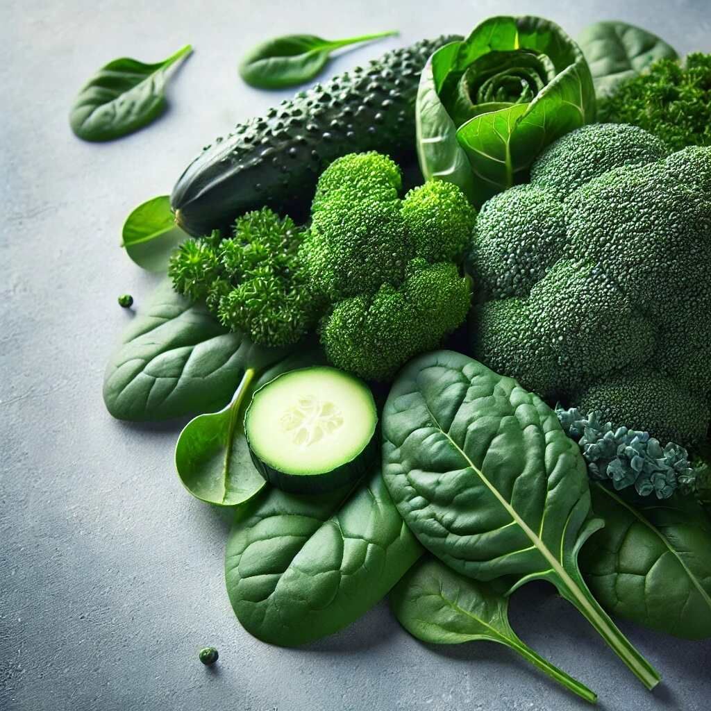 Rau xanh chống oxy hóa