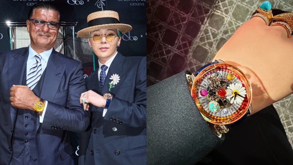 Hinh anh Vũ trụ PEACEMINUSONE của Jacob & Co. và G-Dragon 5