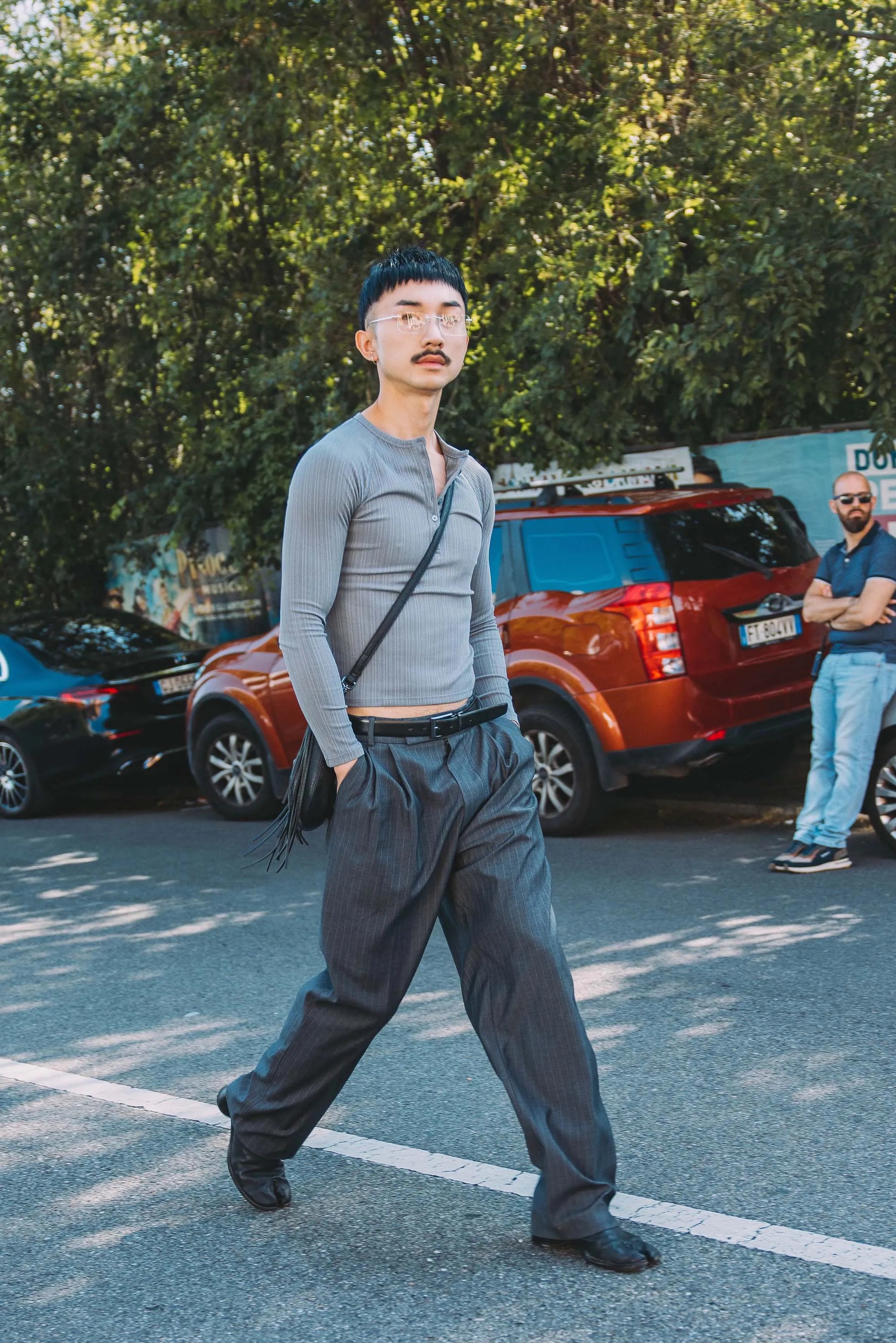 Hinh anh Phom dáng ôm sát và sự dịch chuyển thẩm mỹ trong thời trang nam 24