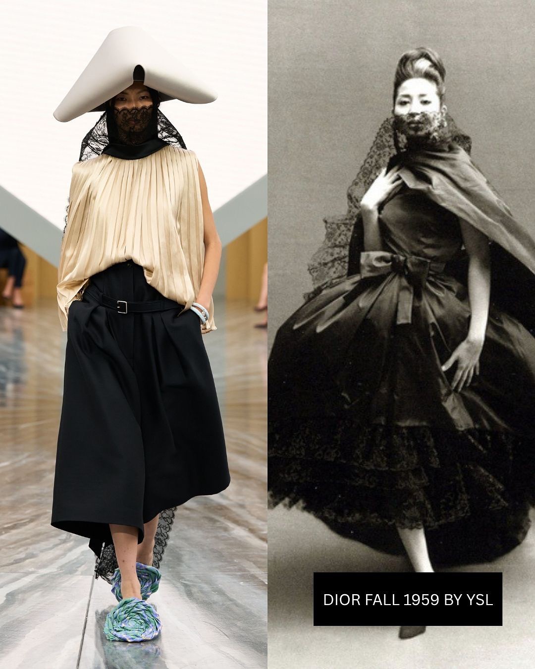 Dior SS26: Thời trang Archive dưới ngôn ngữ couture mới