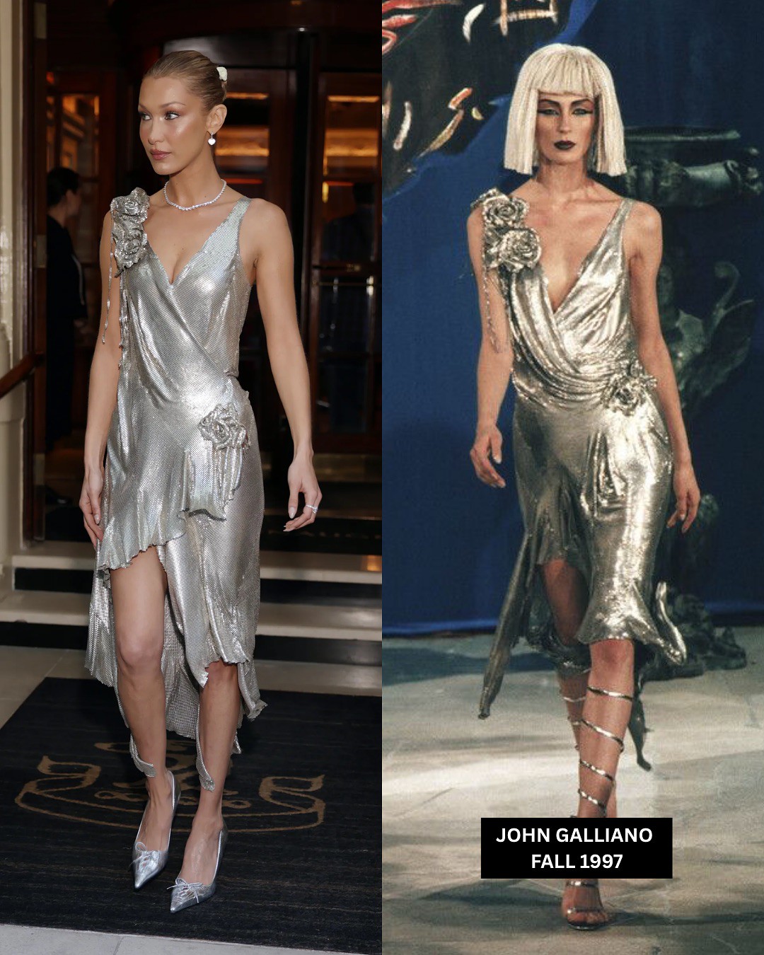 Thời trang Archival Dressing: Người nổi tiếng trở thành người tái hiện di sản