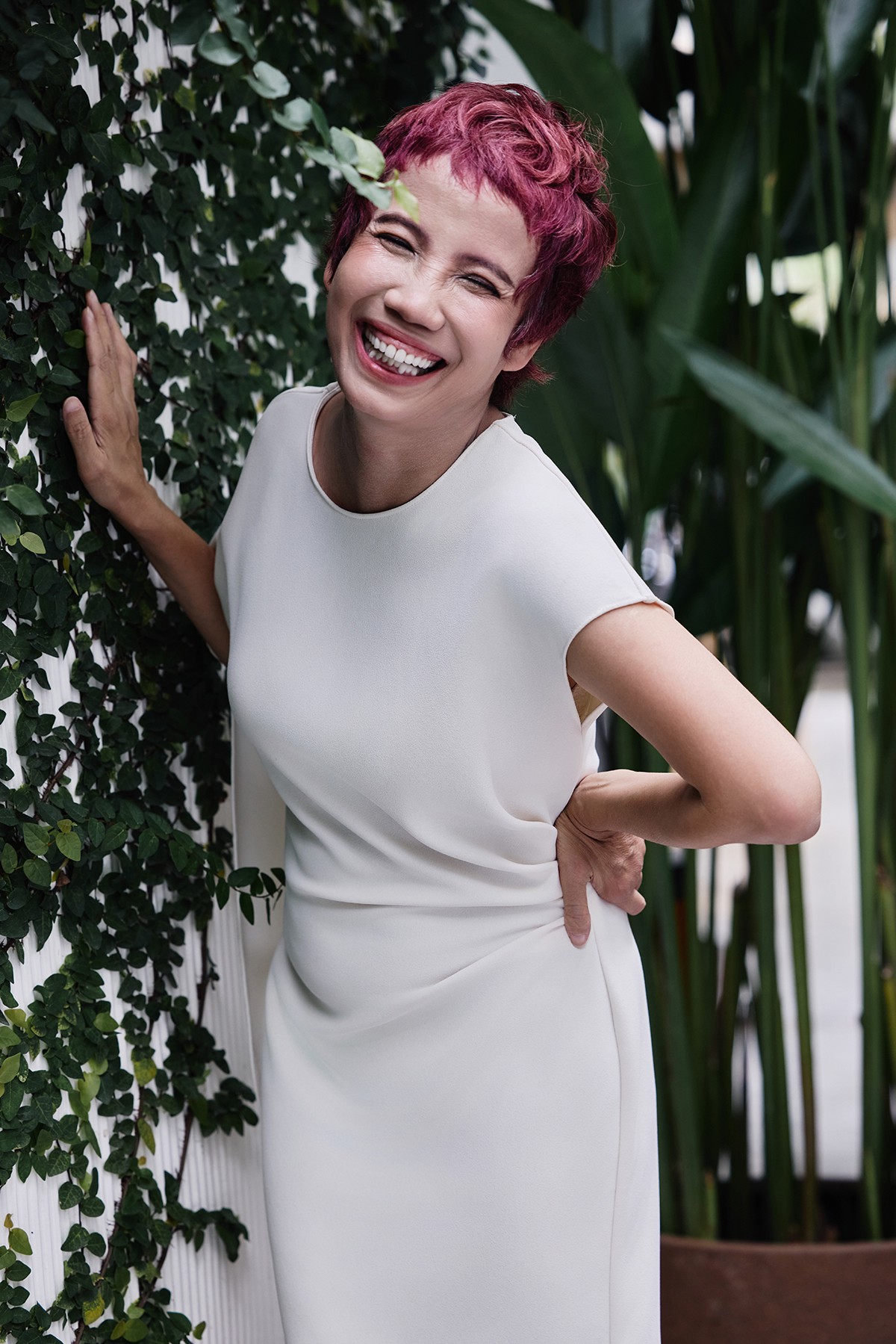 Hinh anh Khi mình cười, mình vui thì đứa trẻ cũng sẽ cảm được, rồi nó cũng vui. Như vậy sẽ tốt hơn là ủ rũ và an ủi nó. - Trần Mai Anh chia sẻ 1