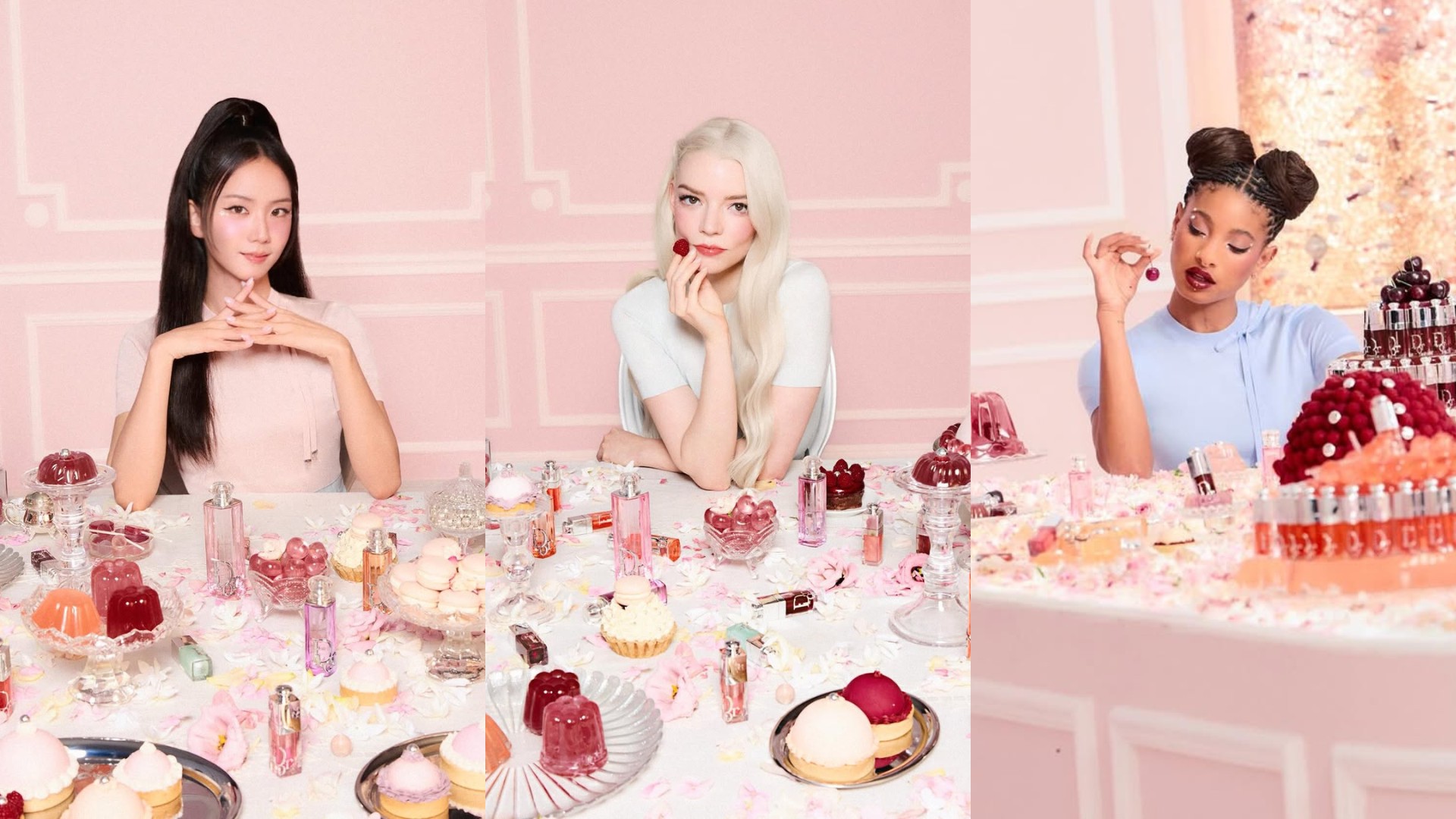 Chiến dịch ra mắt Dior Lip Glow Oil và bộ ba nước hoa Gourmand cho cô nàng GenZ