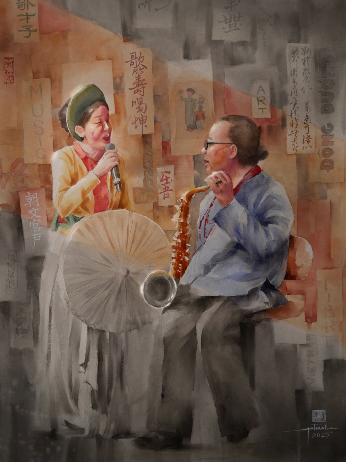 Hinh anh ‘EM 25’: Hành trình tự họa ở tuổi 25 của họa sĩ Phan Anh Thư 5