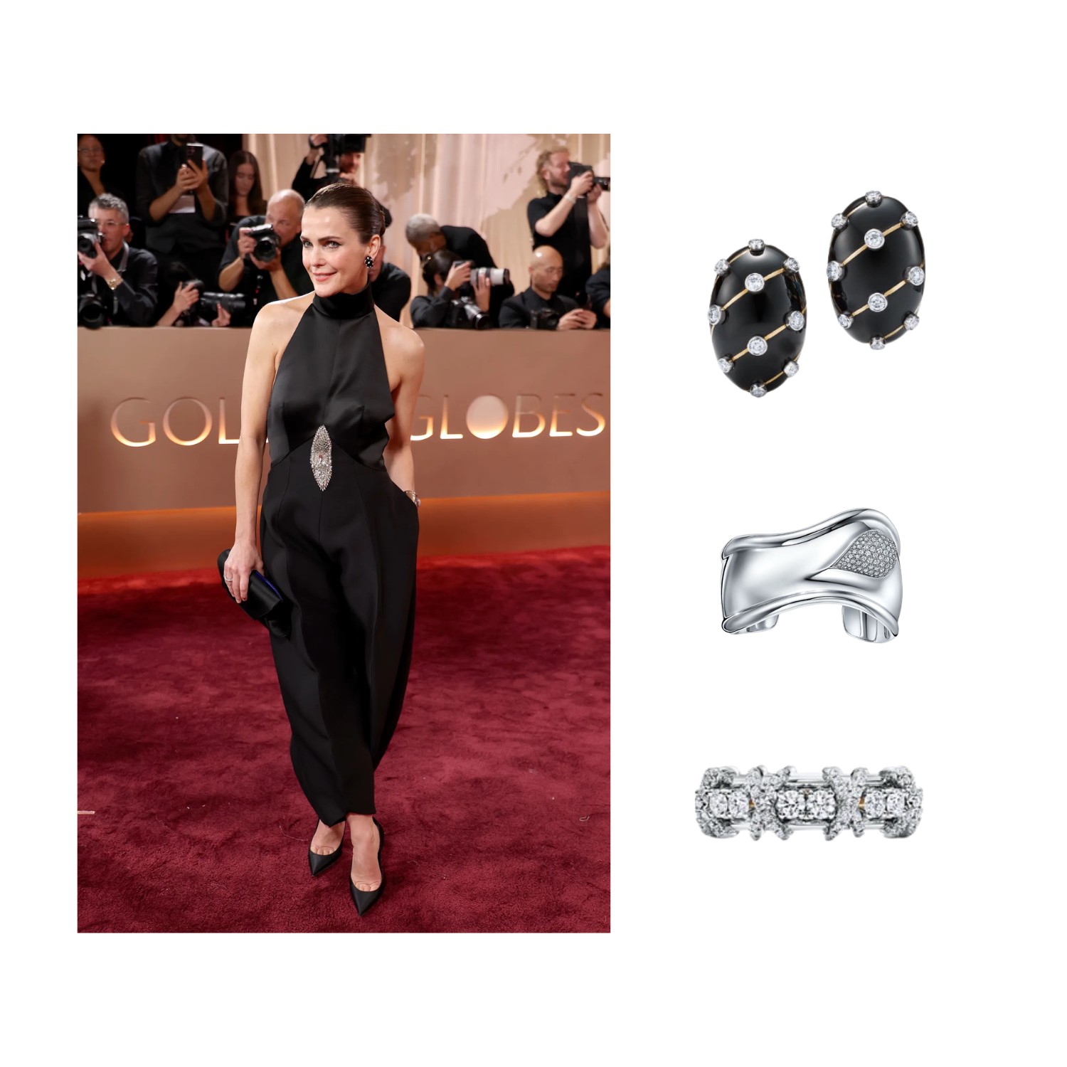 Hinh anh Trang sức Tiffany & Co. tỏa sáng cùng các ngôi sao trên thảm đỏ Golden Globes 2026 1