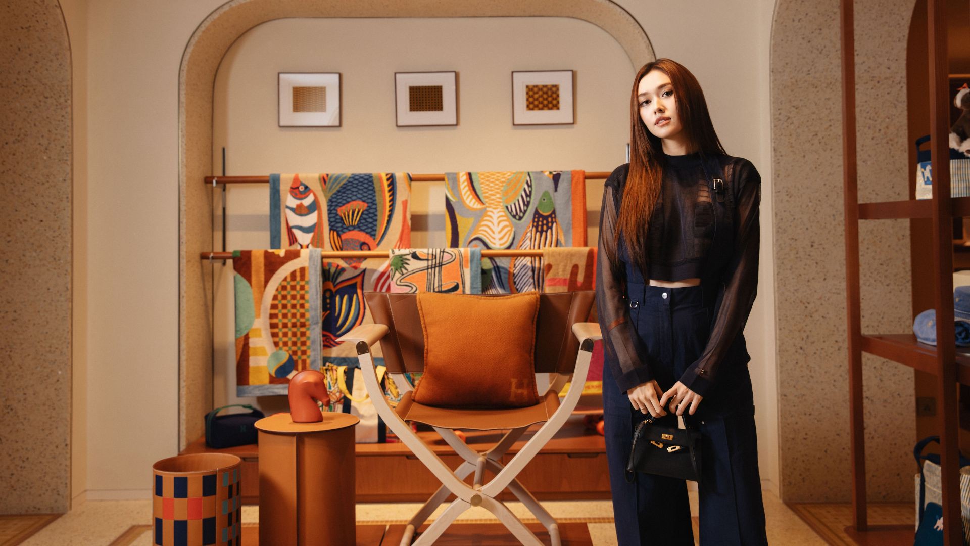 Hinh anh Giới thời trang Việt tại không gian Hermès Tràng Tiền 10