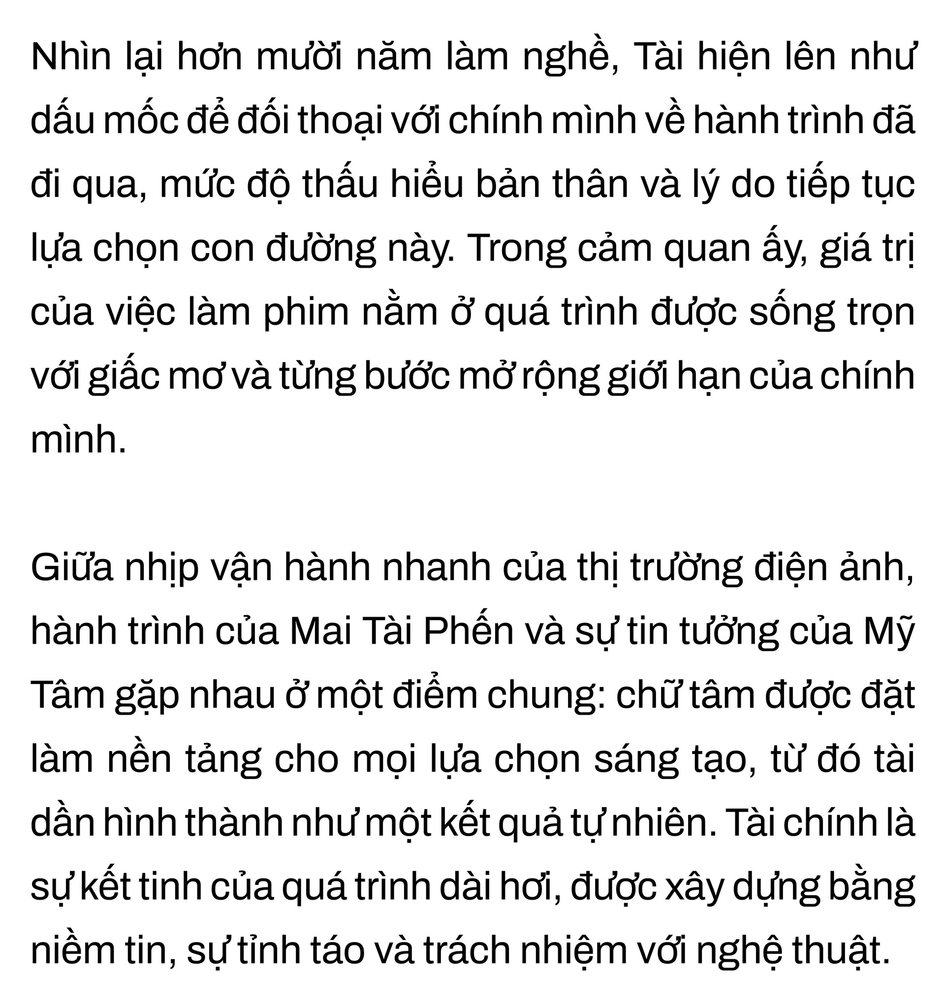Hinh anh Cuộc trò chuyện với Mỹ Tâm và Mai Tài Phến trước thềm dự án điện ảnh Tài 22