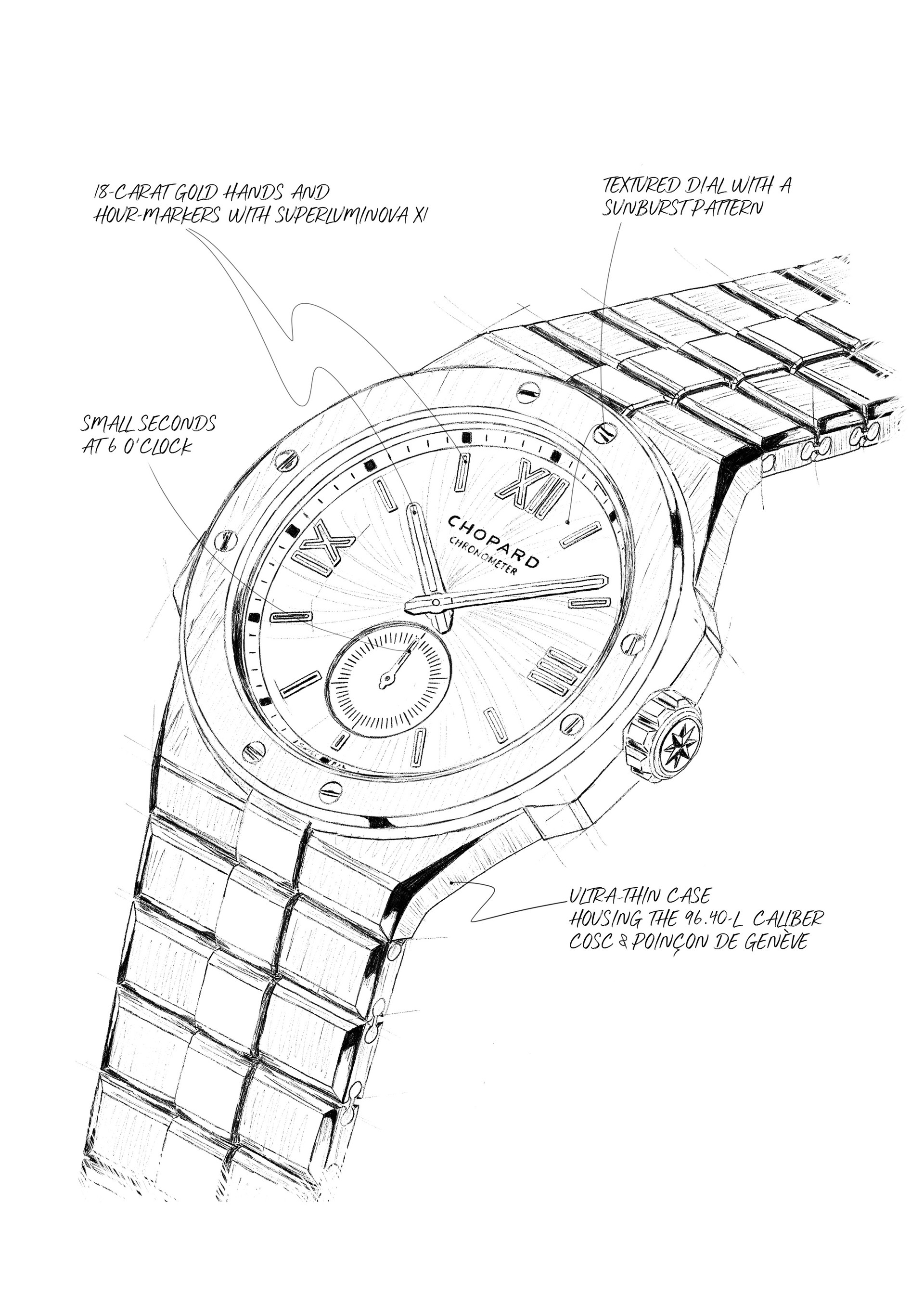 Hinh anh Chopard kiến tạo chuẩn mực mới tại 'Watches and Wonders 2026' qua Happy Hearts và Alpine Eagle 41 XPS 7