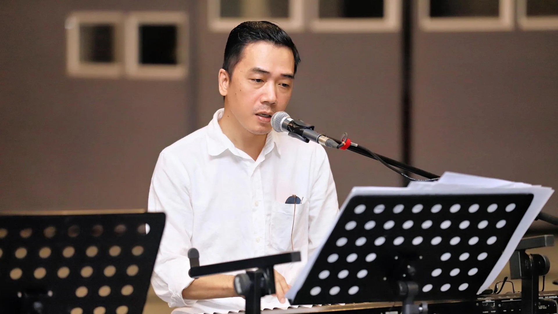 Hinh anh Trung tá, nhạc sĩ Đỗ Bảo: "Tôi sinh ra ở đất nước này. Tôi muốn phục vụ âm nhạc cho nhân dân nước tôi" 1