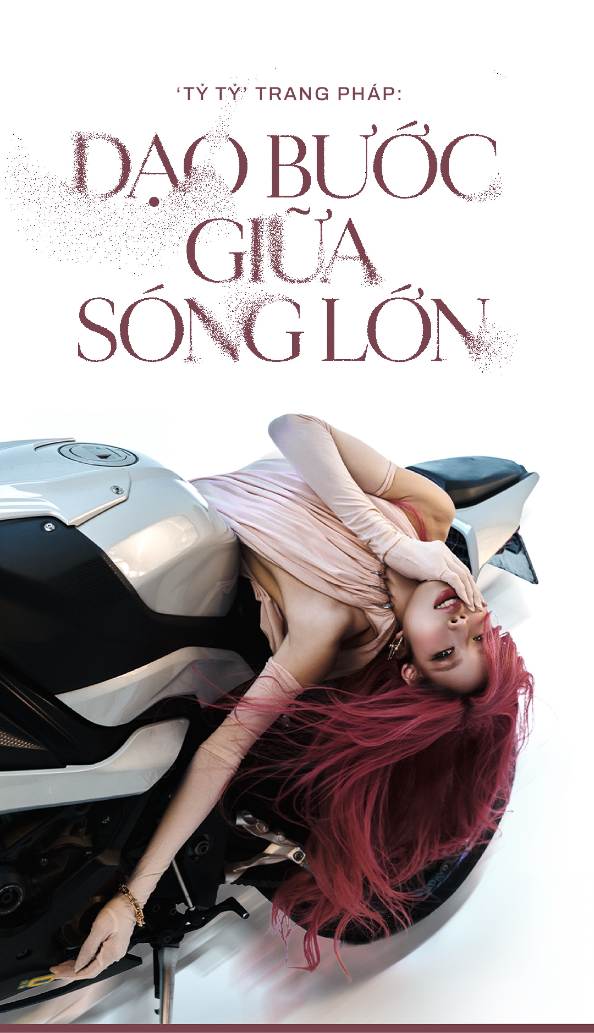 Hinh anh ‘Tỷ tỷ’ Trang Pháp: Dạo bước giữa những làn sóng lớn 3