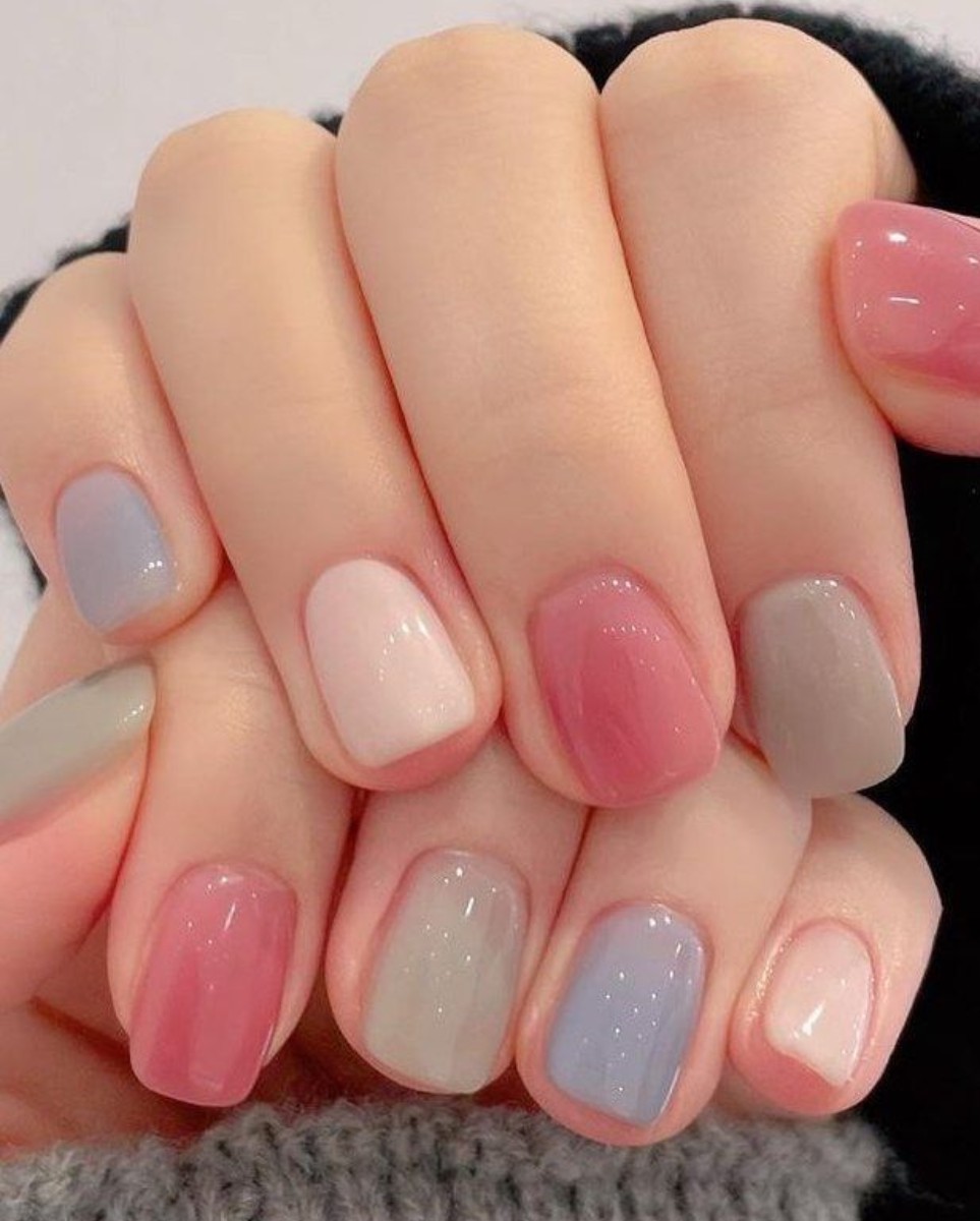 Hinh anh 5 màu nail thanh lịch kiểu Pháp cho mùa Hè 2026 9