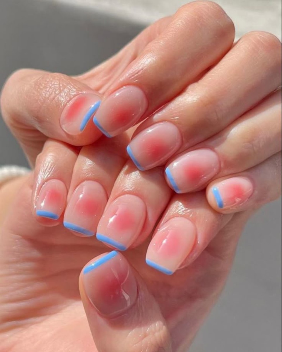 Hinh anh 5 màu nail thanh lịch kiểu Pháp cho mùa Hè 2026 11