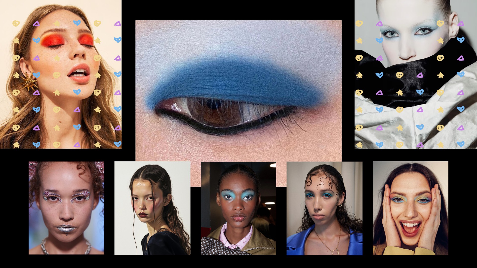 Makeup Trends: Những dải màu đa sắc