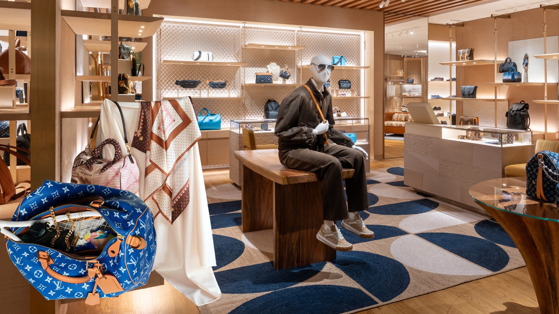 'Art of Travel' định hình cửa hàng đầu tiên dành cho nam của Louis Vuitton tại Việt Nam