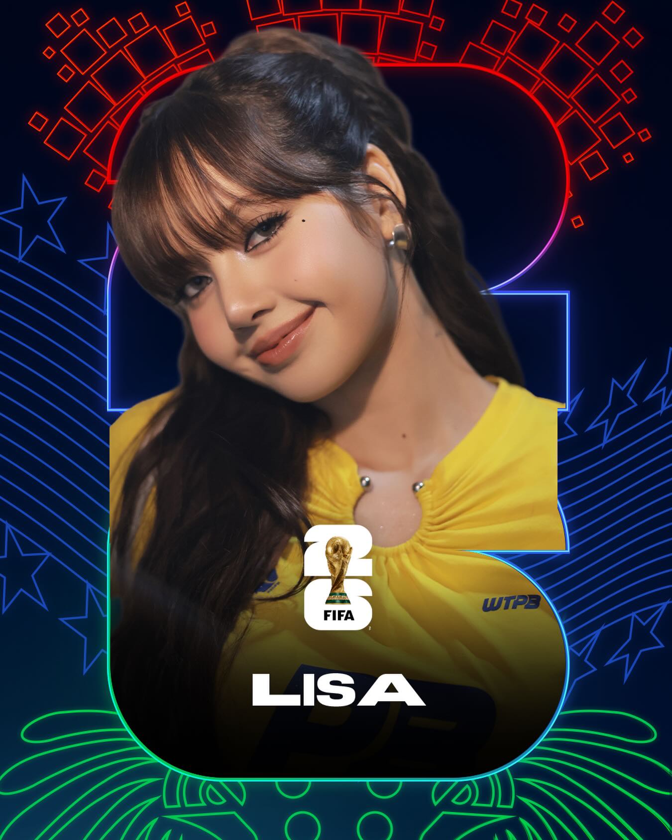 Hinh anh LISA mang tinh thần K-pop hòa vào nhịp đập World Cup 2026 qua “Goals” 1