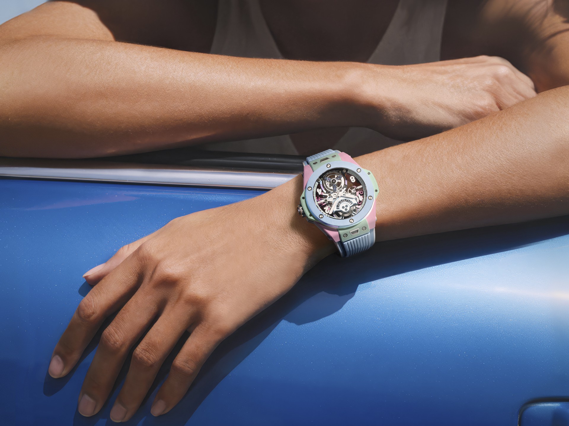 Hinh anh Hublot Summer 2026: Nghệ thuật của pastel ceramic 8