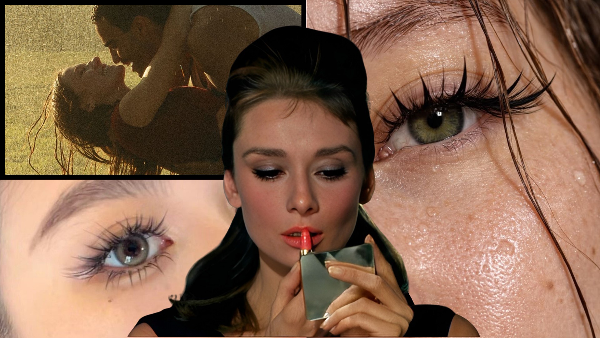 “Wet lashes”: Đôi mắt mang hiệu ứng mùa hè
