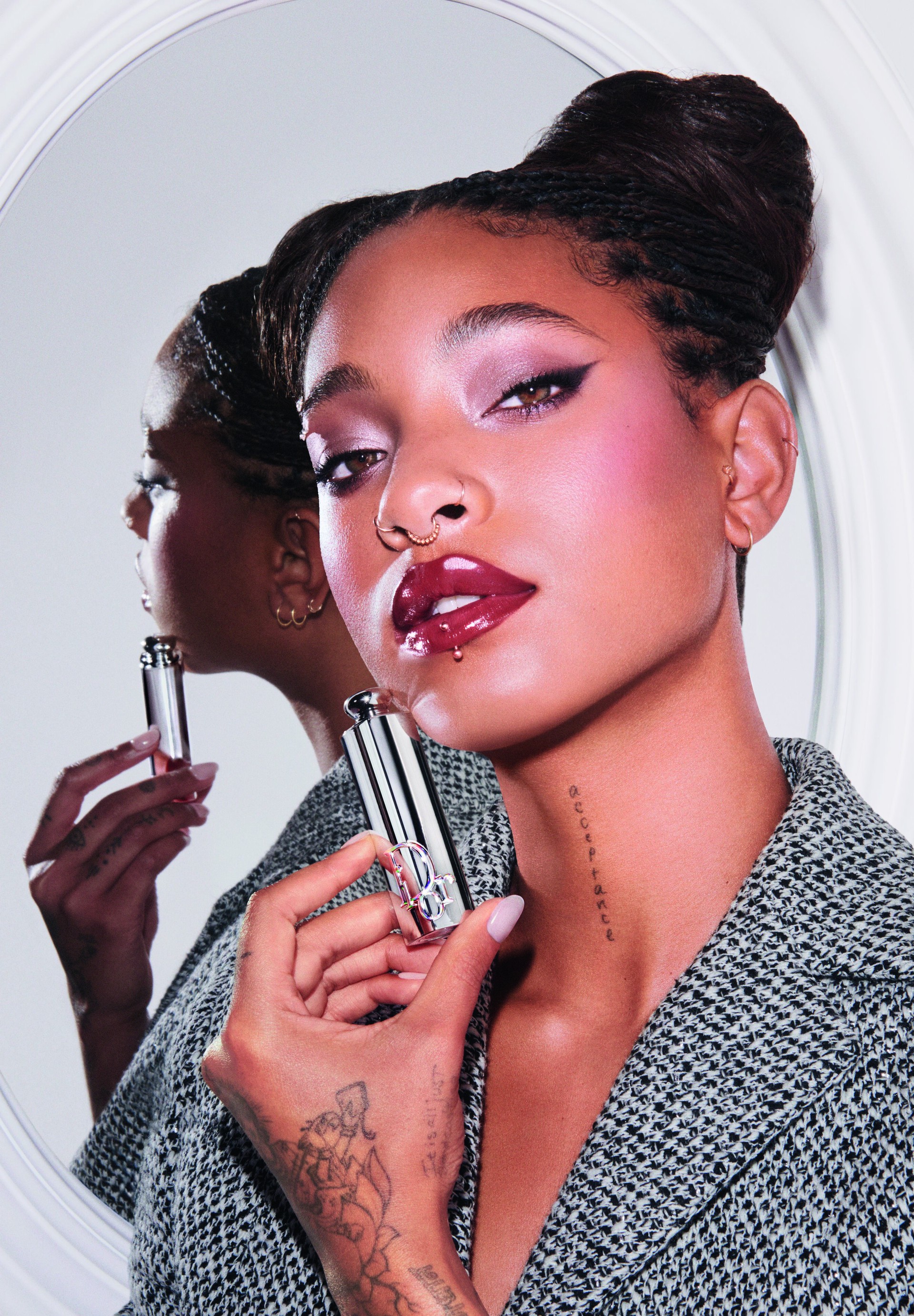 Hinh anh Dior Addict Glass Lipstick: Viên ngọc mới của dòng son Addict 1