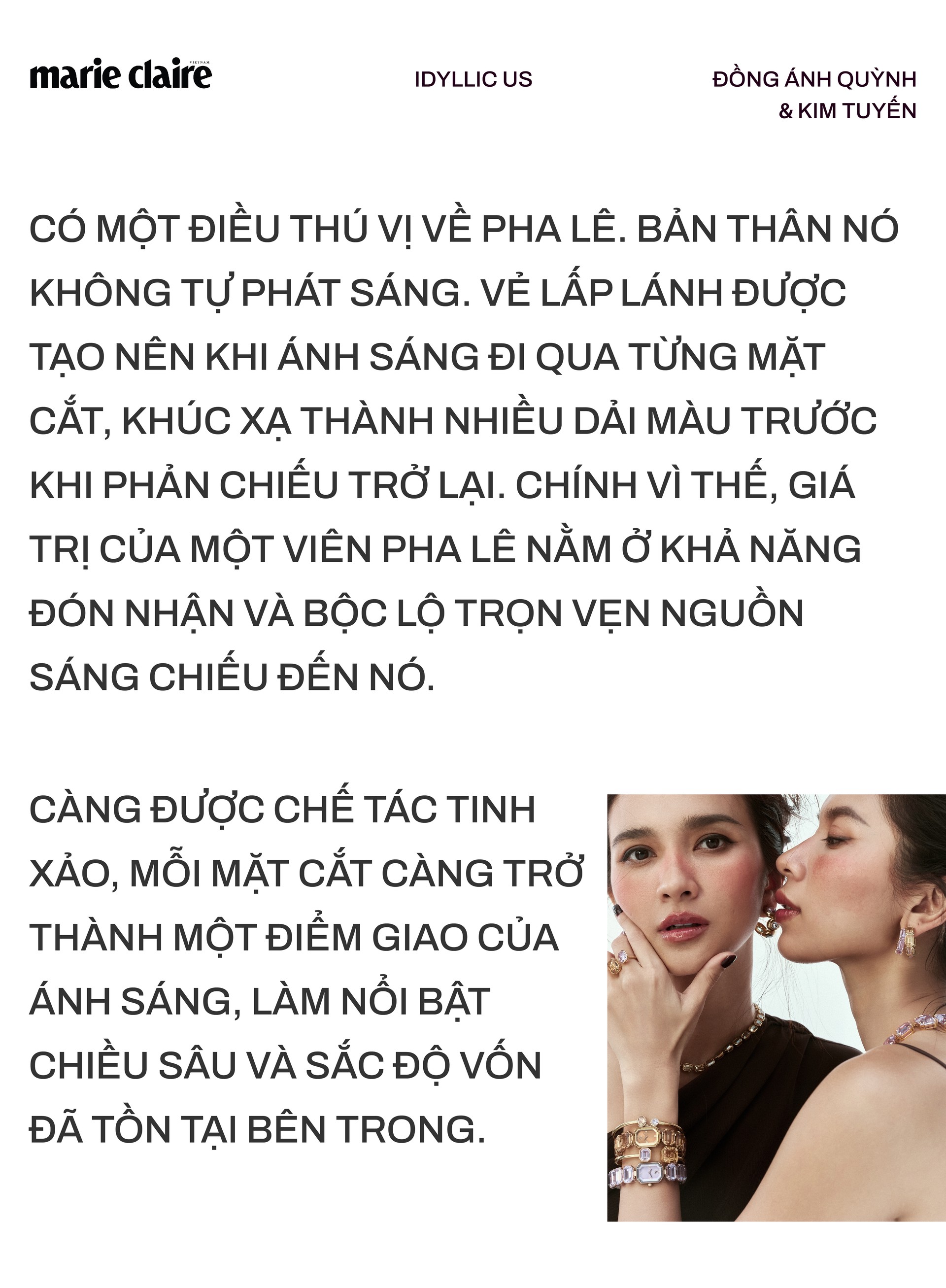 Hinh anh Đồng Ánh Quỳnh & Kim Tuyến: Điều đẹp nhất luôn đến từ những kết nối 5