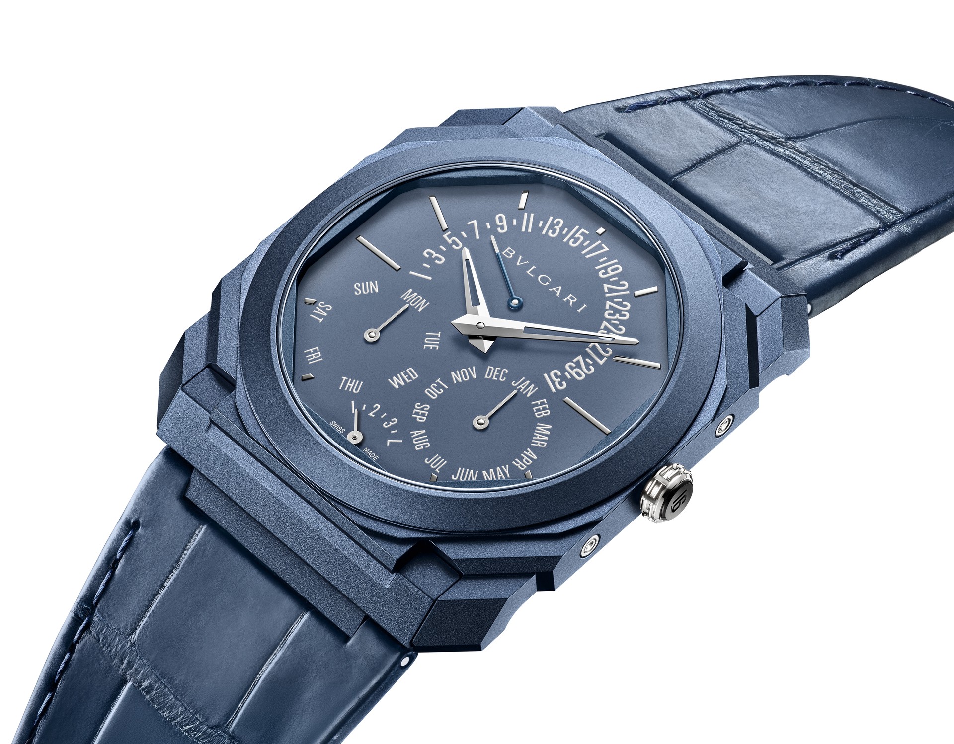 Hinh anh Sắc xanh mới trên biểu tượng Octo Finissimo của Bvlgari 1