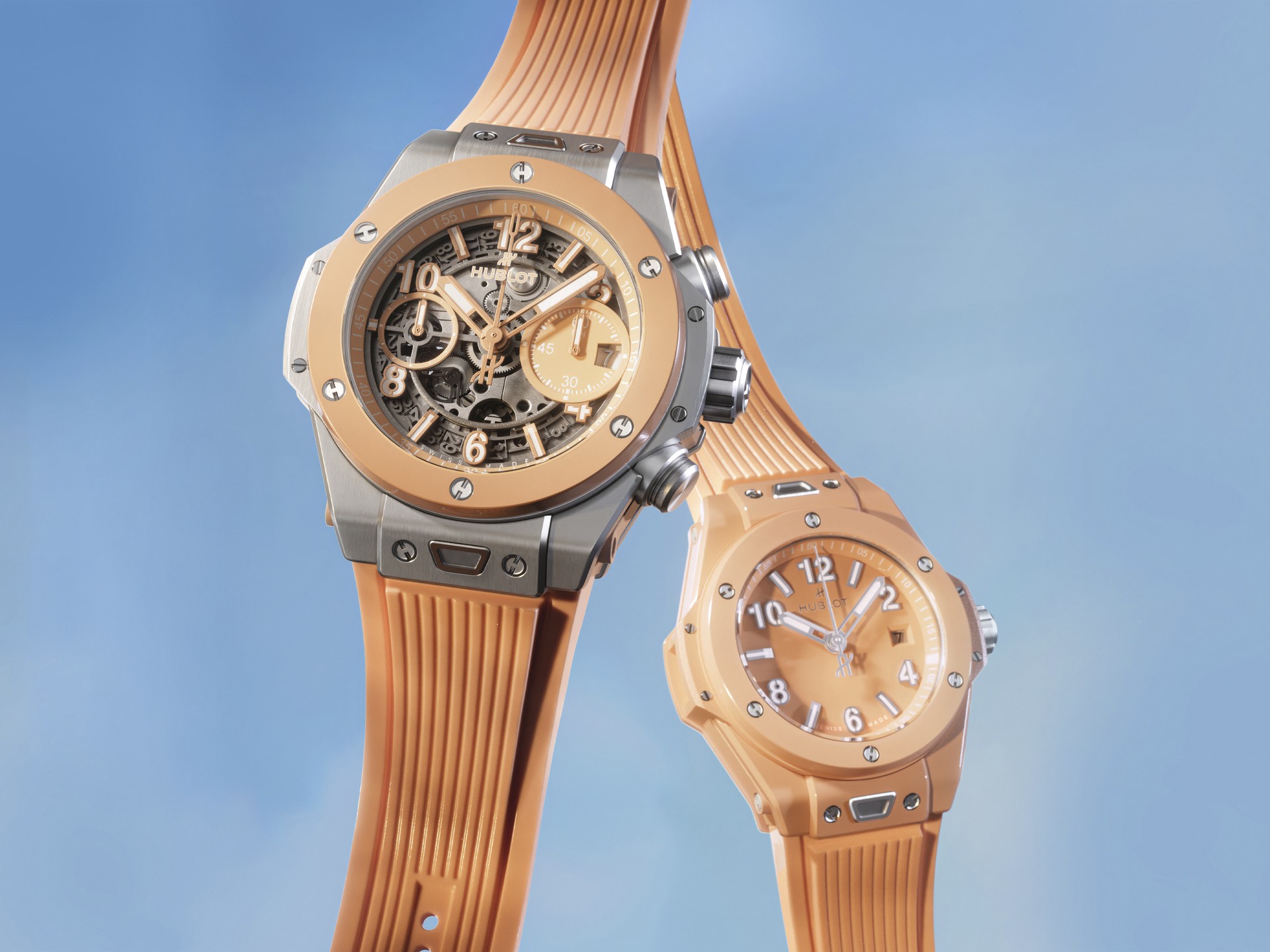 Hinh anh Sắc pastel họa nắng Hè Địa Trung Hải trên Hublot Big Bang Ceramic 7