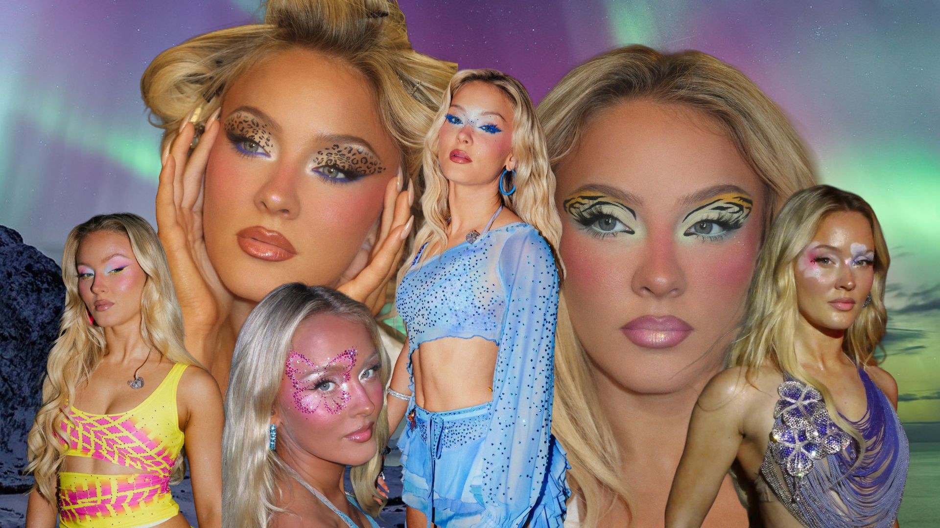 Zara Larsson Makeup: Từ Pop Glam kinh điển đến chủ nghĩa tối đa