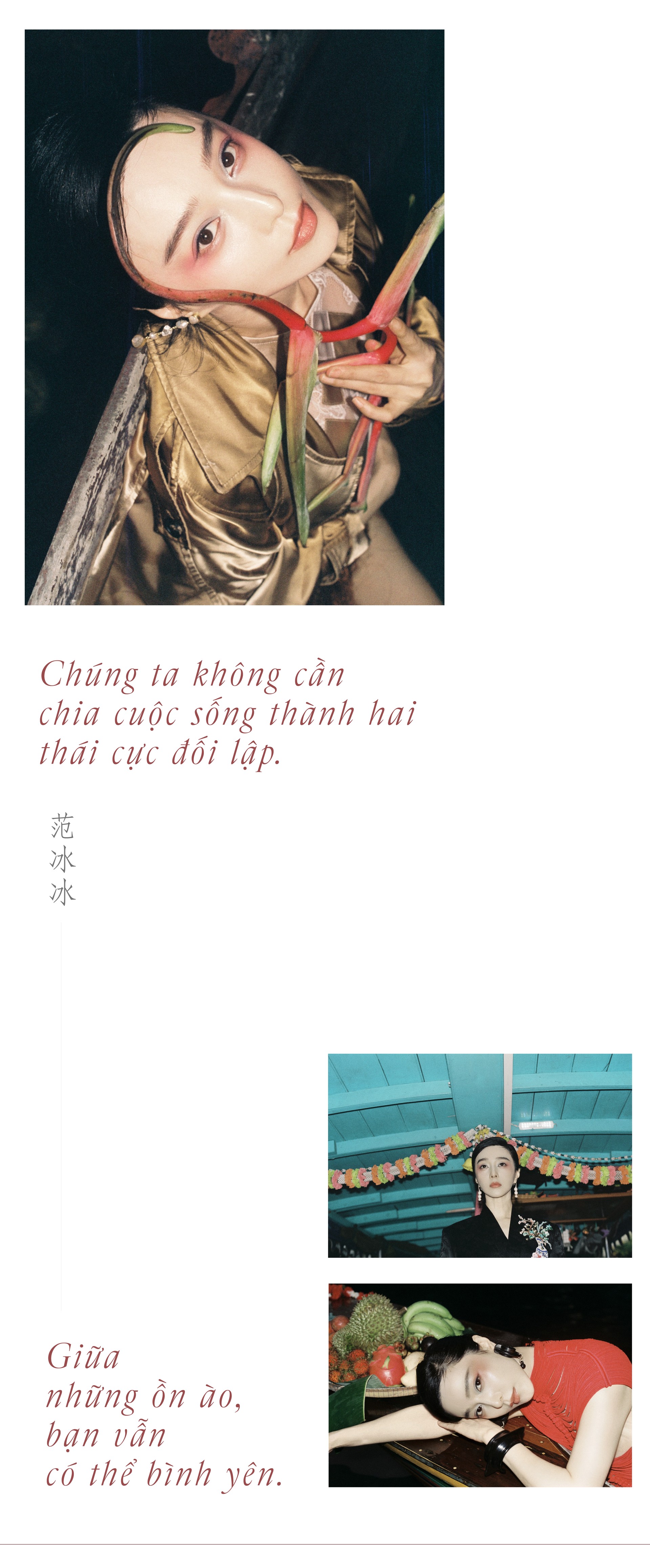 Hinh anh Phạm Băng Băng: “Tôi sẵn sàng để nhân vật tự bước vào thế giới của mình”. 7