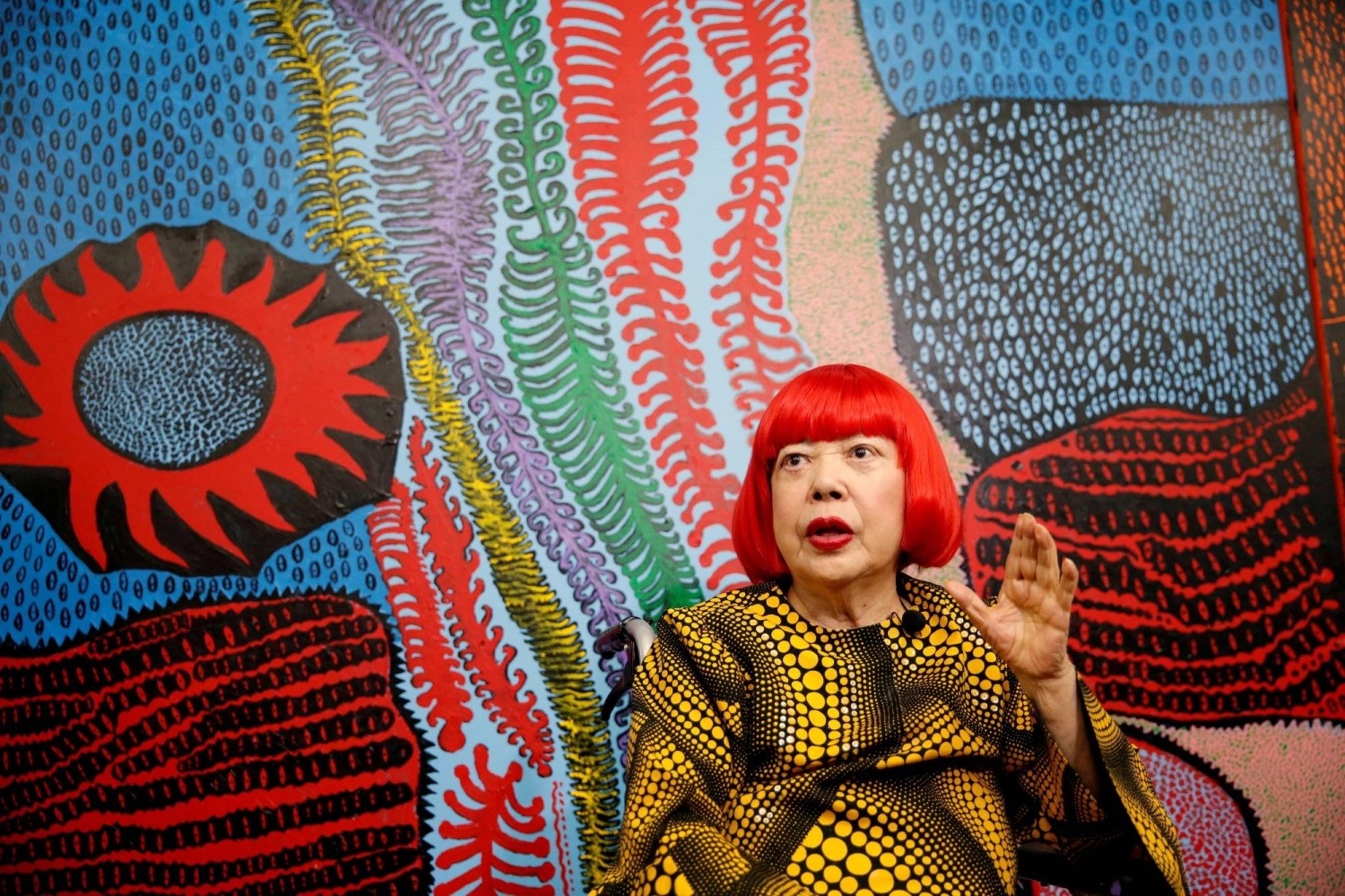 Hinh anh Yayoi Kusama qua đời ở tuổi 97 2