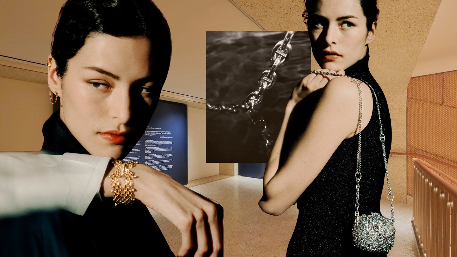 Hermès tái sinh biểu tượng mỏ neo qua triển lãm Chaîne d'Ancre