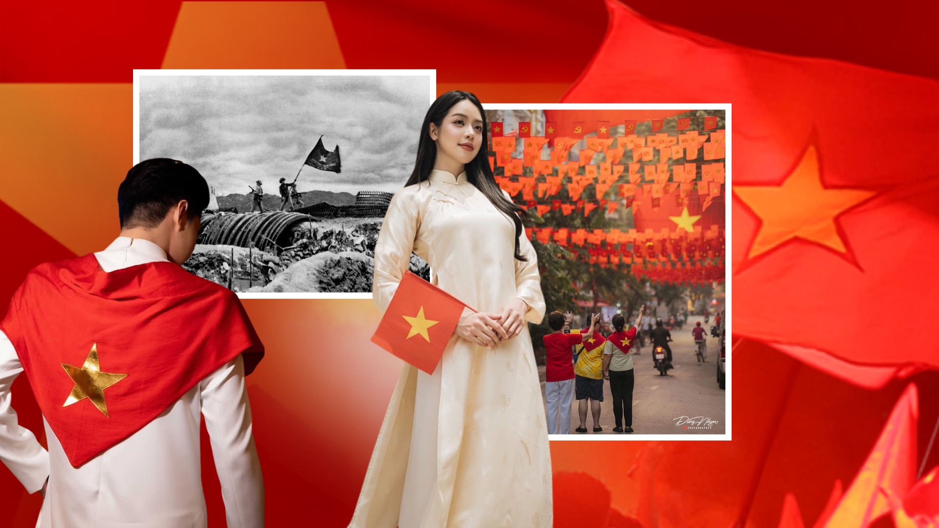 Ngày Quốc khánh rợp sắc đỏ trong ký ức người Việt