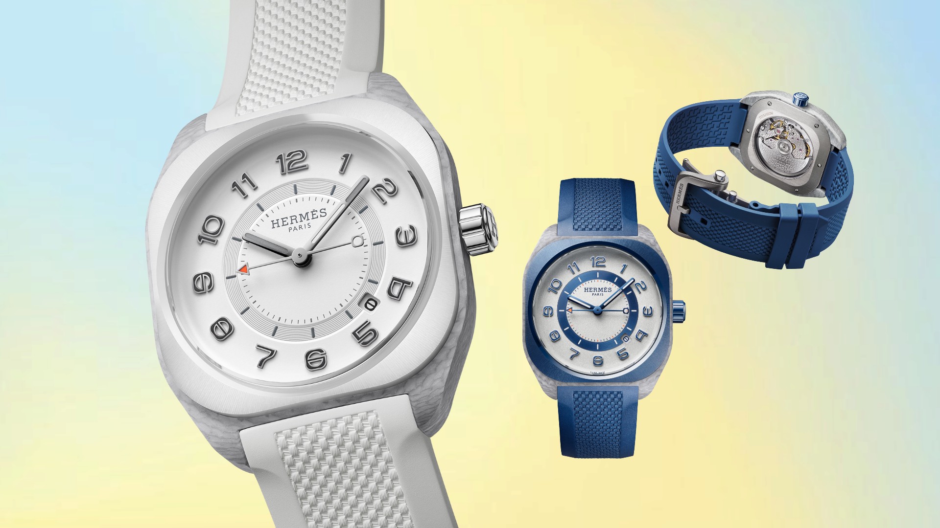 Hermès H08: Sắc màu Địa Trung Hải trên cổ tay