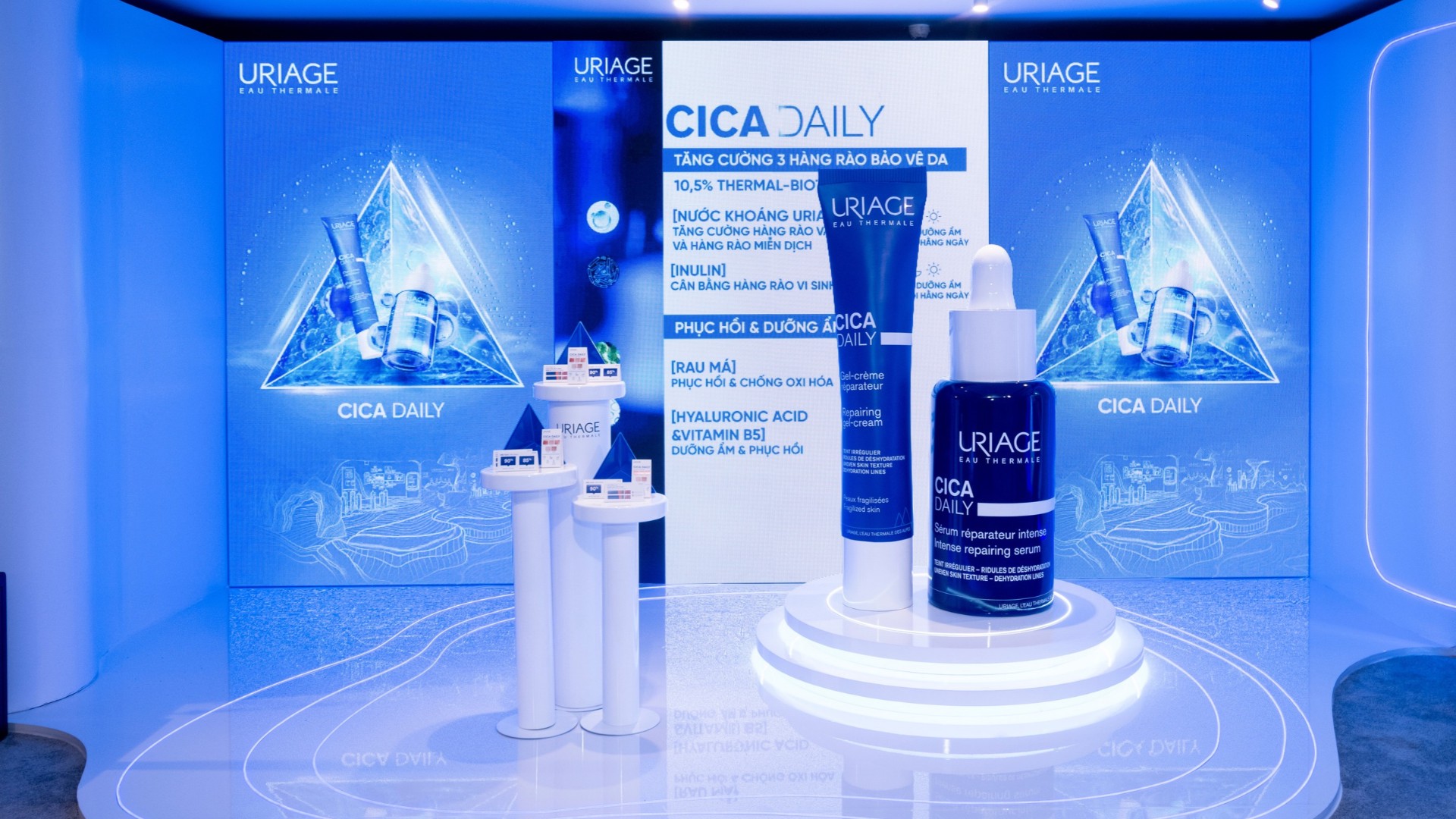 The Healing Blue: Hành trình từ dòng nước khoáng Alps đến khoa học chữa lành làn da