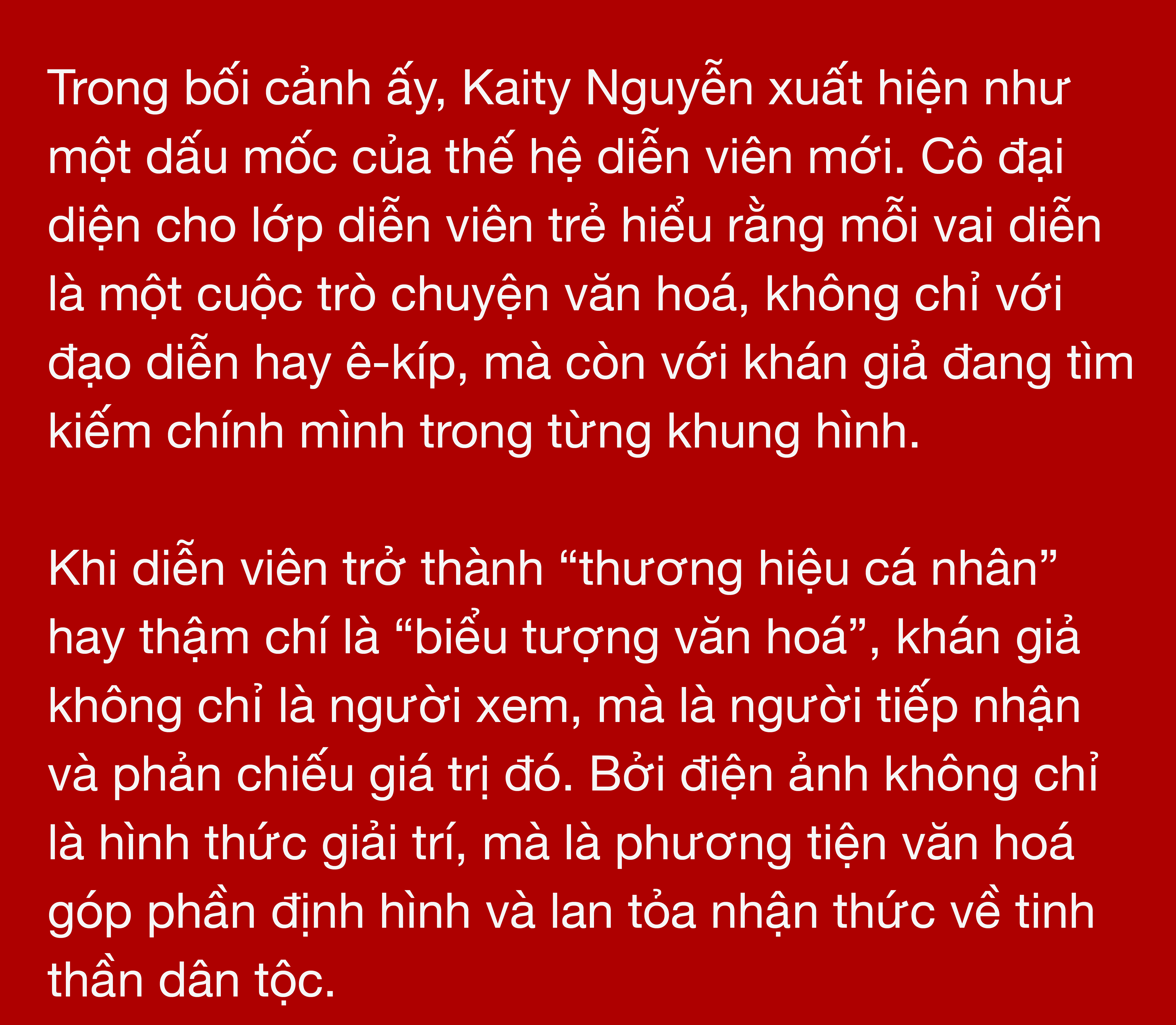 Hinh anh Đối thoại với Kaity Nguyễn: Khi điện ảnh là quá trình tìm mình trong khung hình 5
