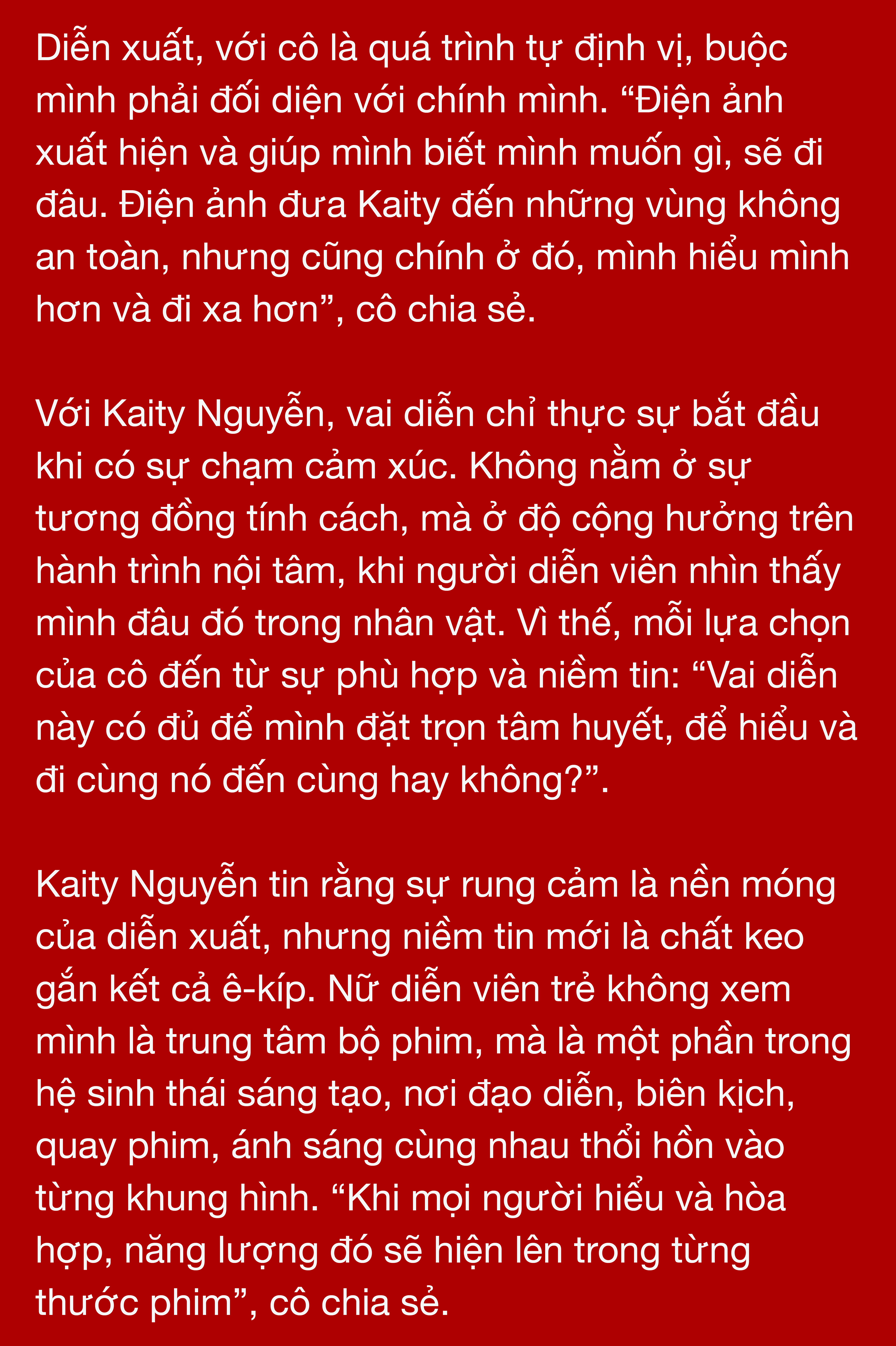 Hinh anh Đối thoại với Kaity Nguyễn: Khi điện ảnh là quá trình tìm mình trong khung hình 7