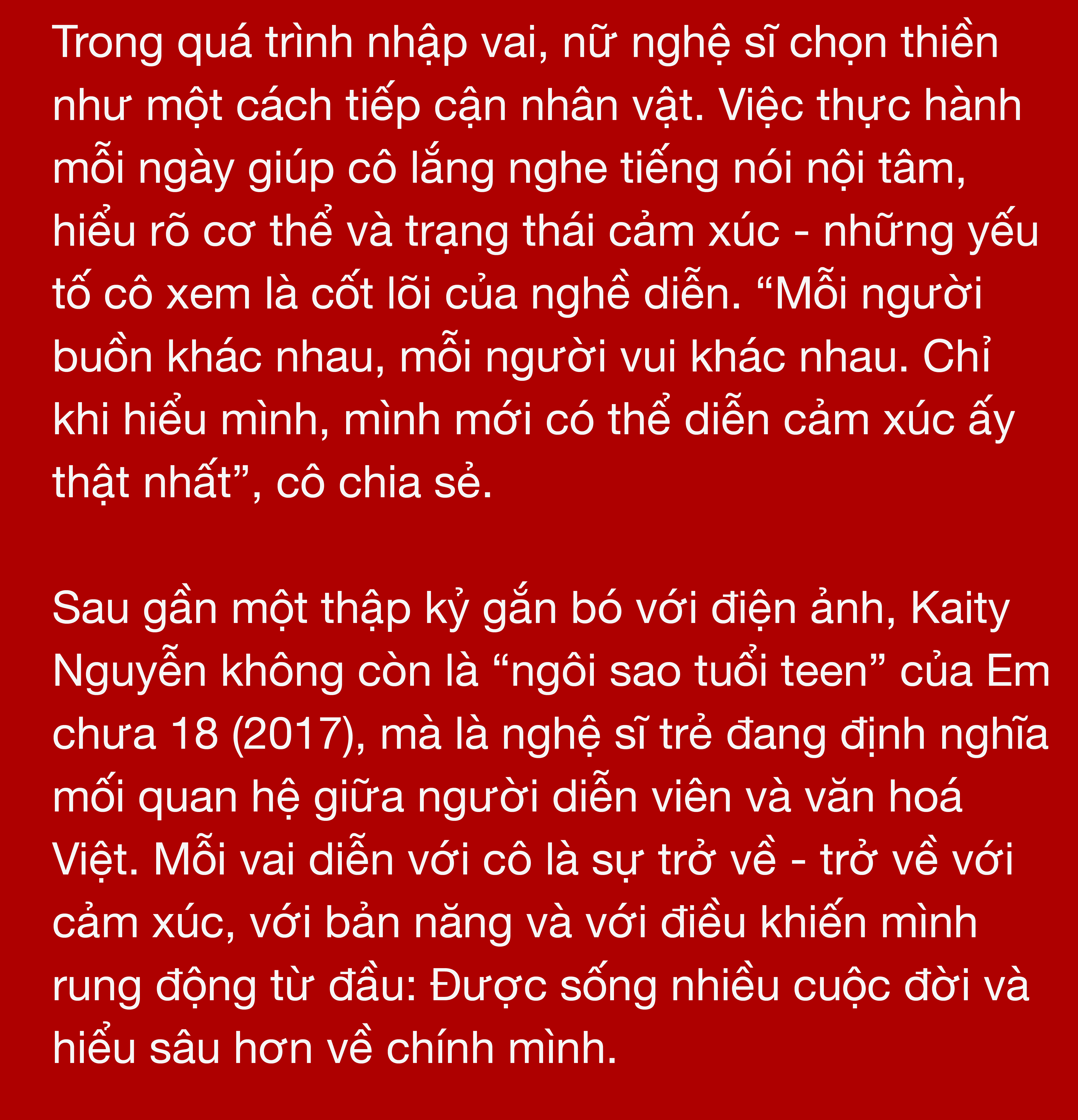 Hinh anh Đối thoại với Kaity Nguyễn: Khi điện ảnh là quá trình tìm mình trong khung hình 10