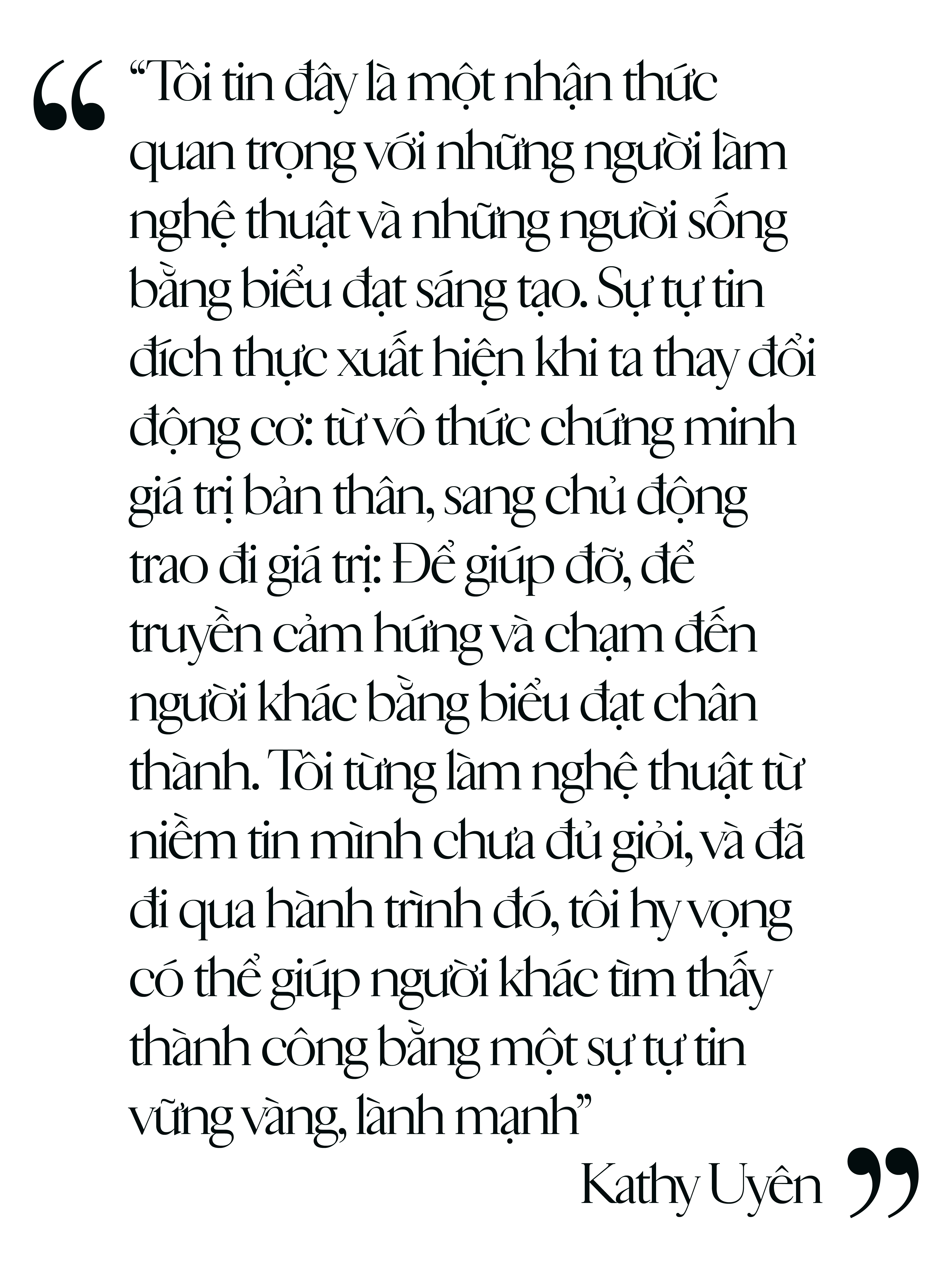 Hinh anh Cuộc trò chuyện với "người nhiều vai" Kathy Uyên: Niềm tin tự tại 19
