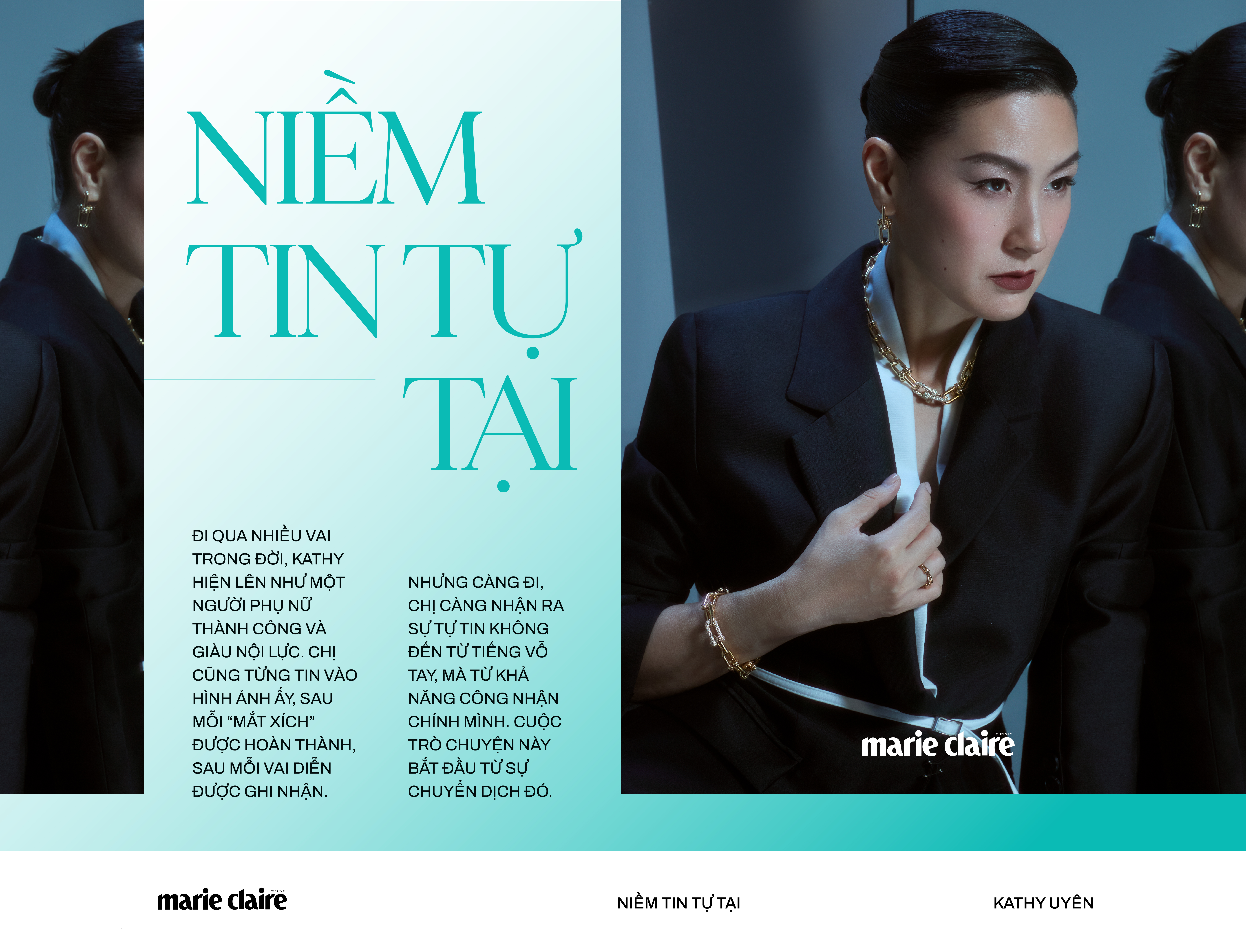 Hinh anh Cuộc trò chuyện với "người nhiều vai" Kathy Uyên: Niềm tin tự tại 1