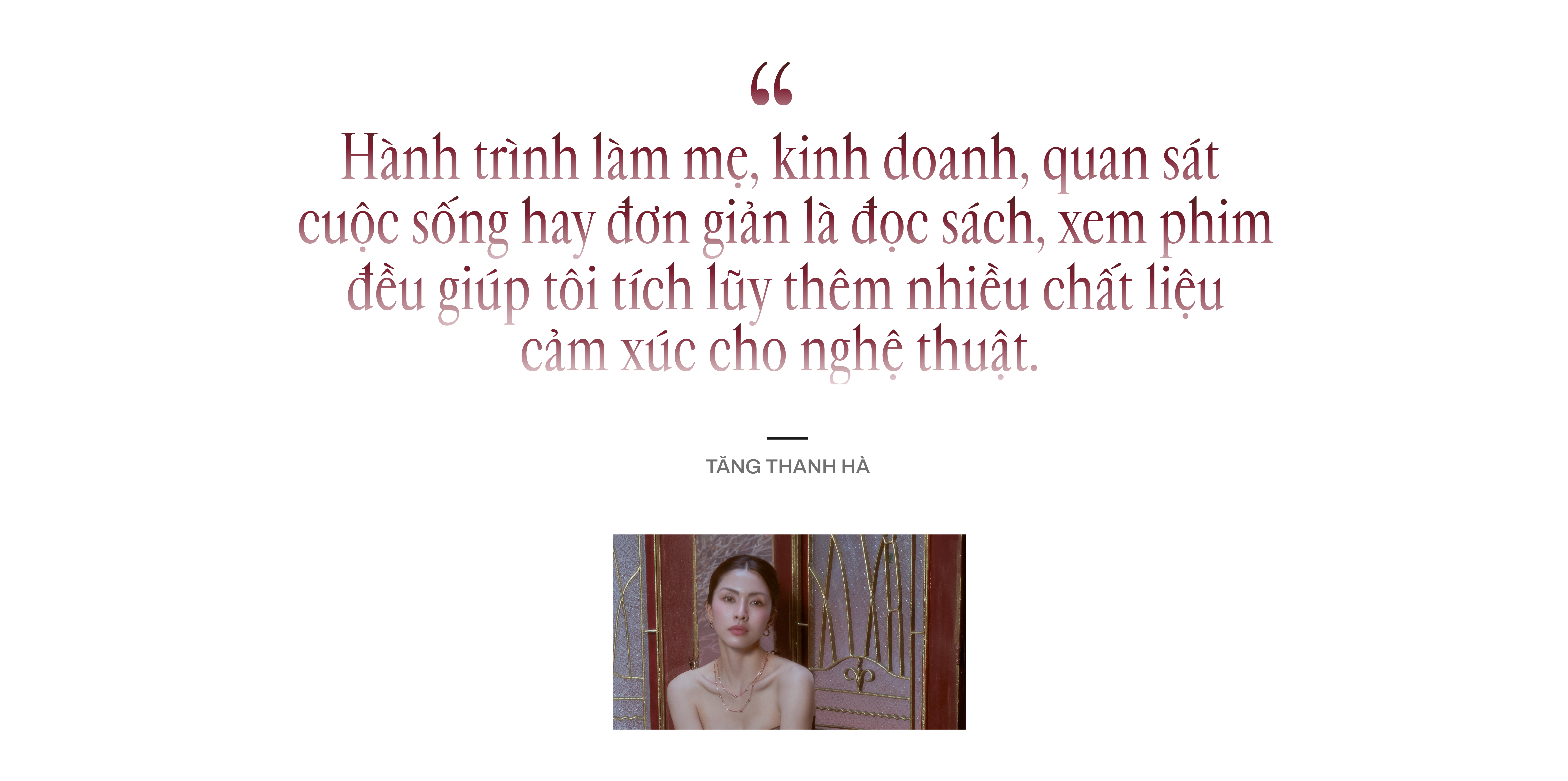 Hinh anh Tăng Thanh Hà và hành trình trở lại với nghệ thuật sau 13 năm 10