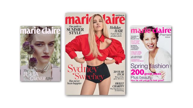 12 trang bìa đại diện Marie Claire Úc qua 30 năm sống động