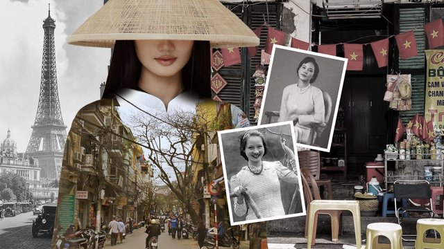 Áo dài và Paris: Khi thời trang kể chuyện Hà Nội
