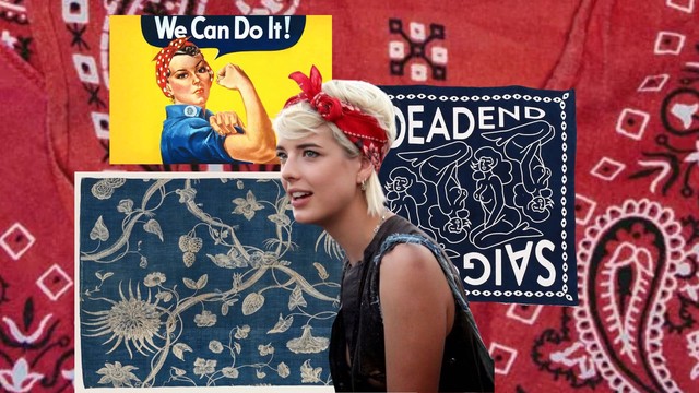 Câu chuyện lịch sử thú vị về chiếc khăn bandana sắc màu